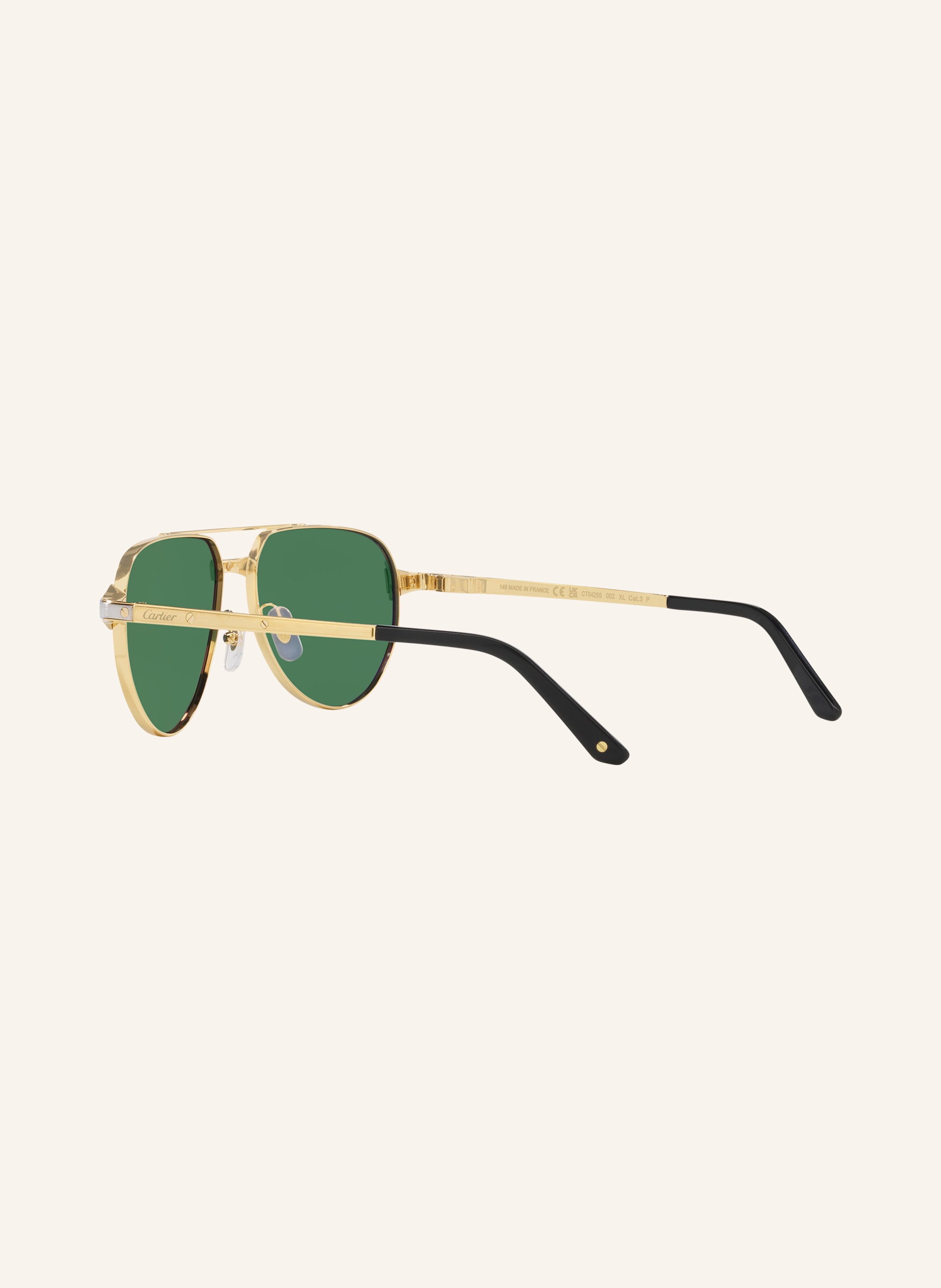 Thumbnail - Cartier Sonnenbrille ct0425s gold
