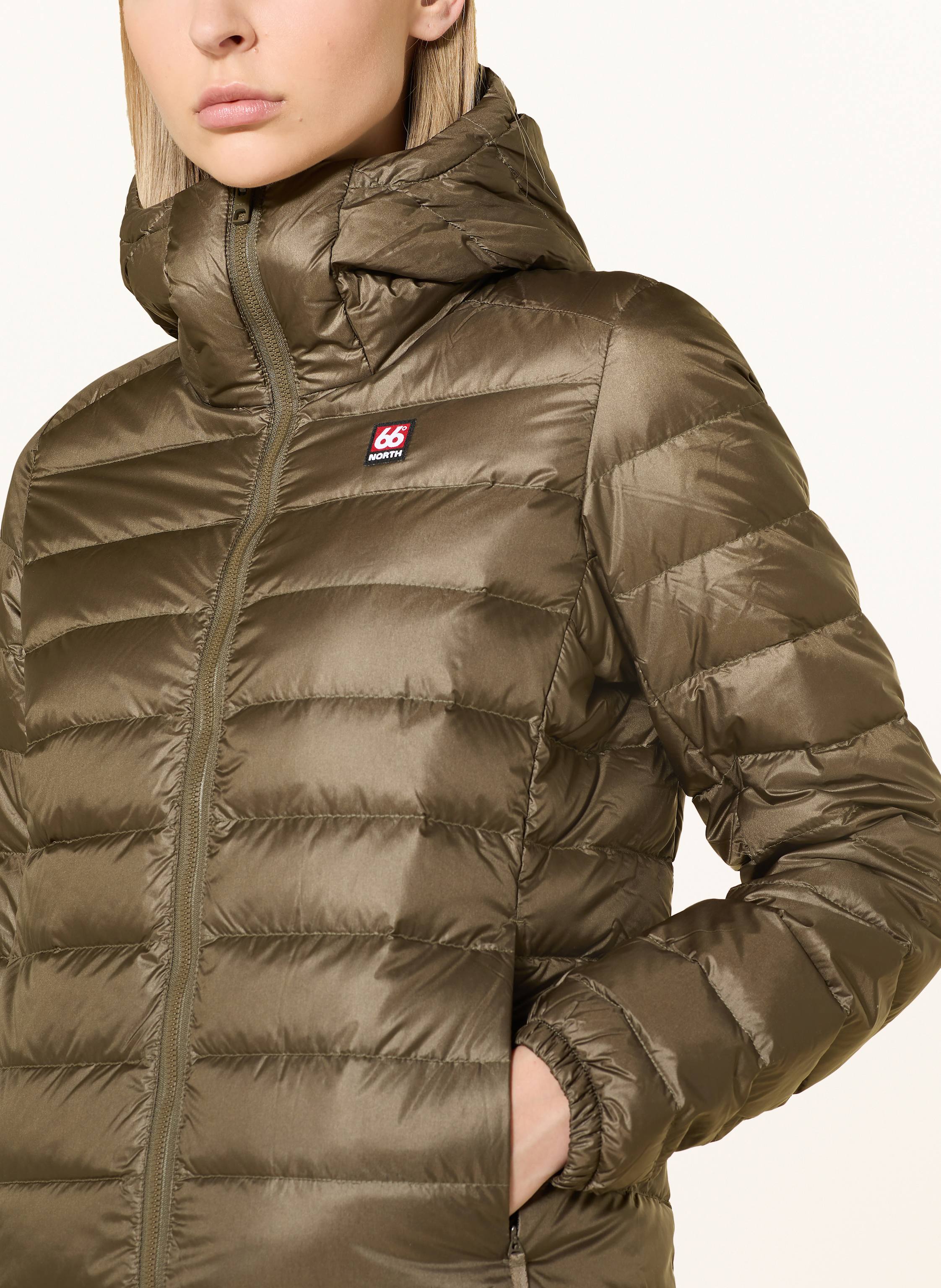 Thumbnail - 66°North Lightweight-Daunenjacke Keilir gruen