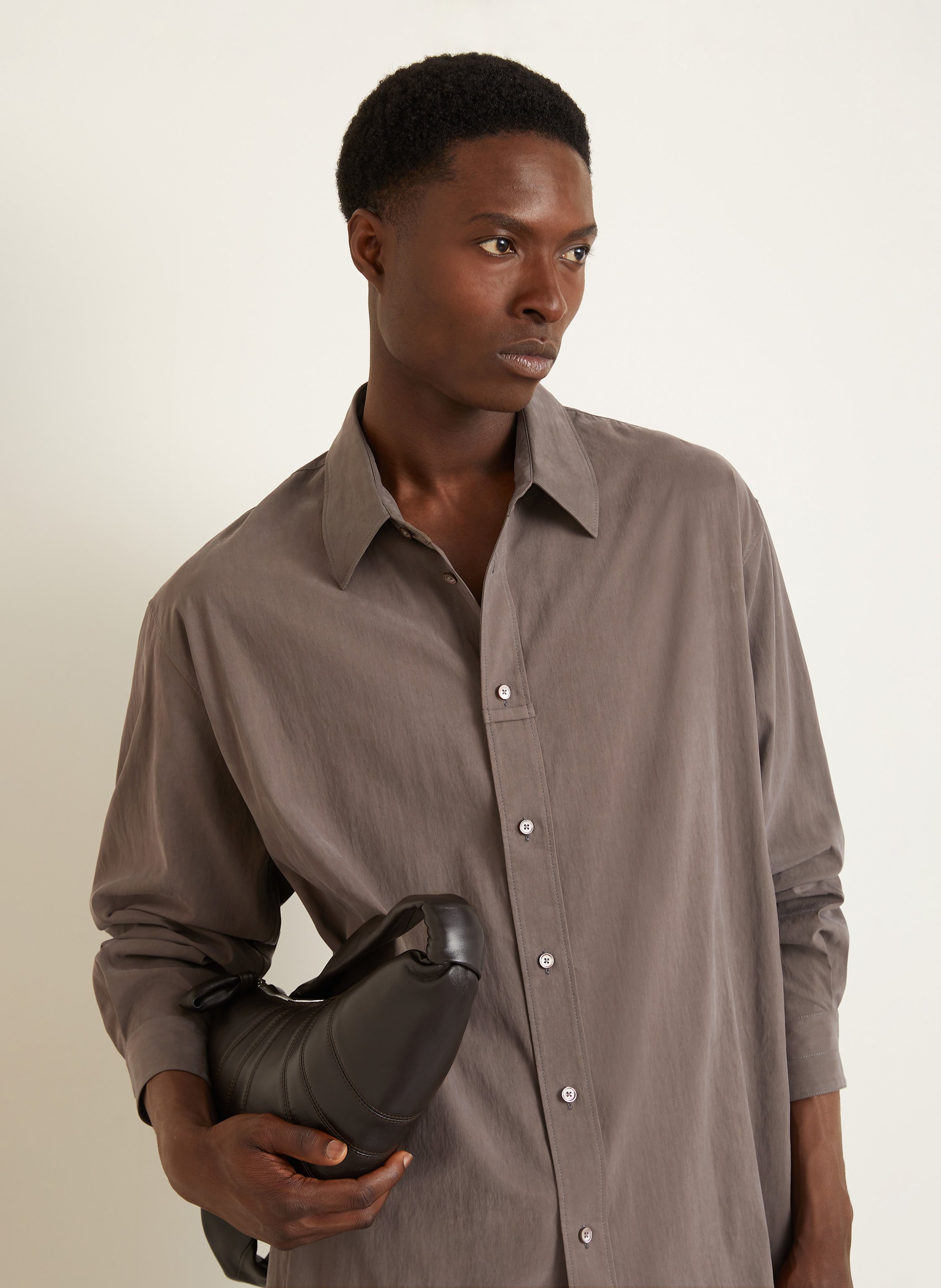 Thumbnail - Lemaire Hemd Comfort Fit braun