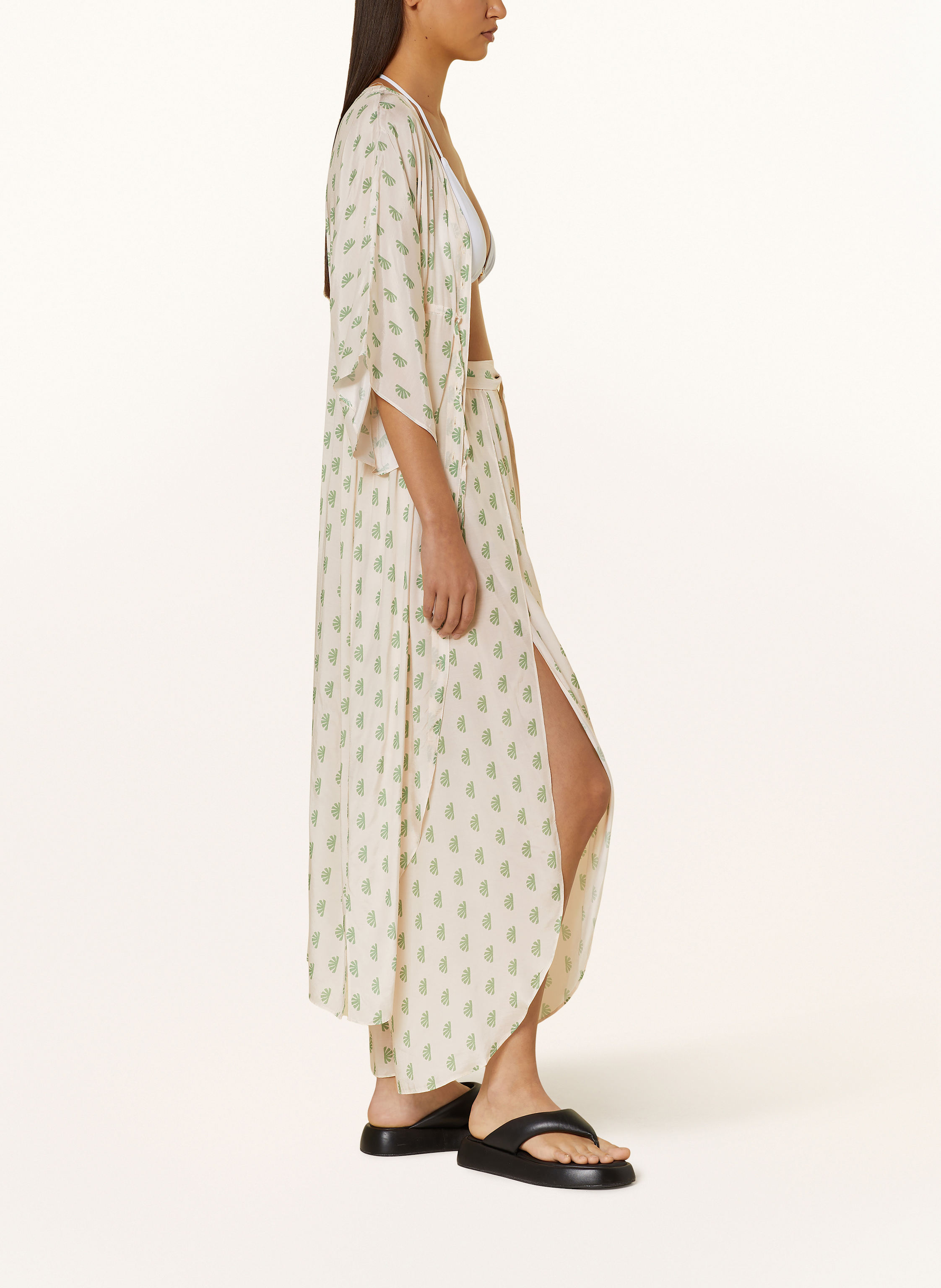 Thumbnail - Watercult Marlenehose Swim Sparkle weiss