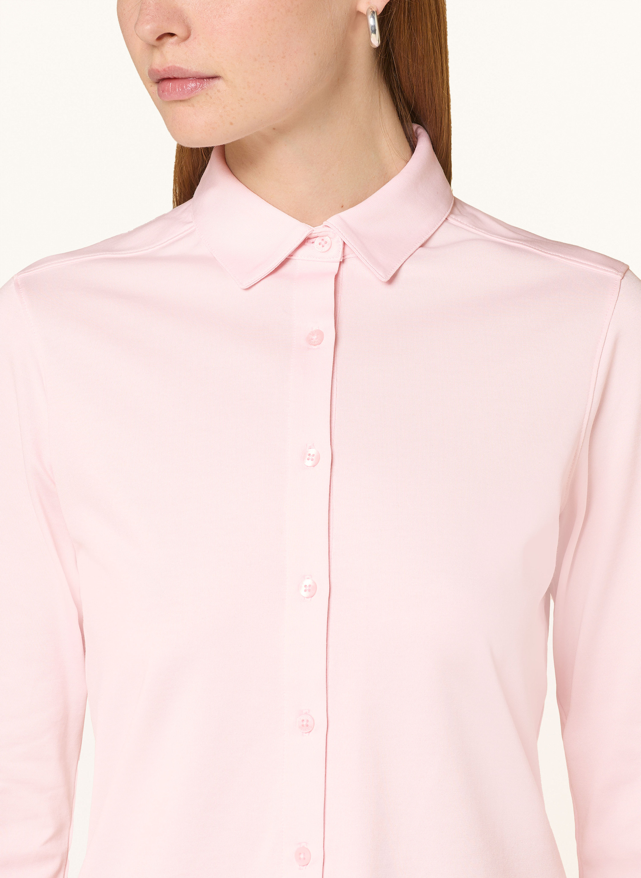 Thumbnail - Thylie Hemdbluse Laurel Aus Jersey pink