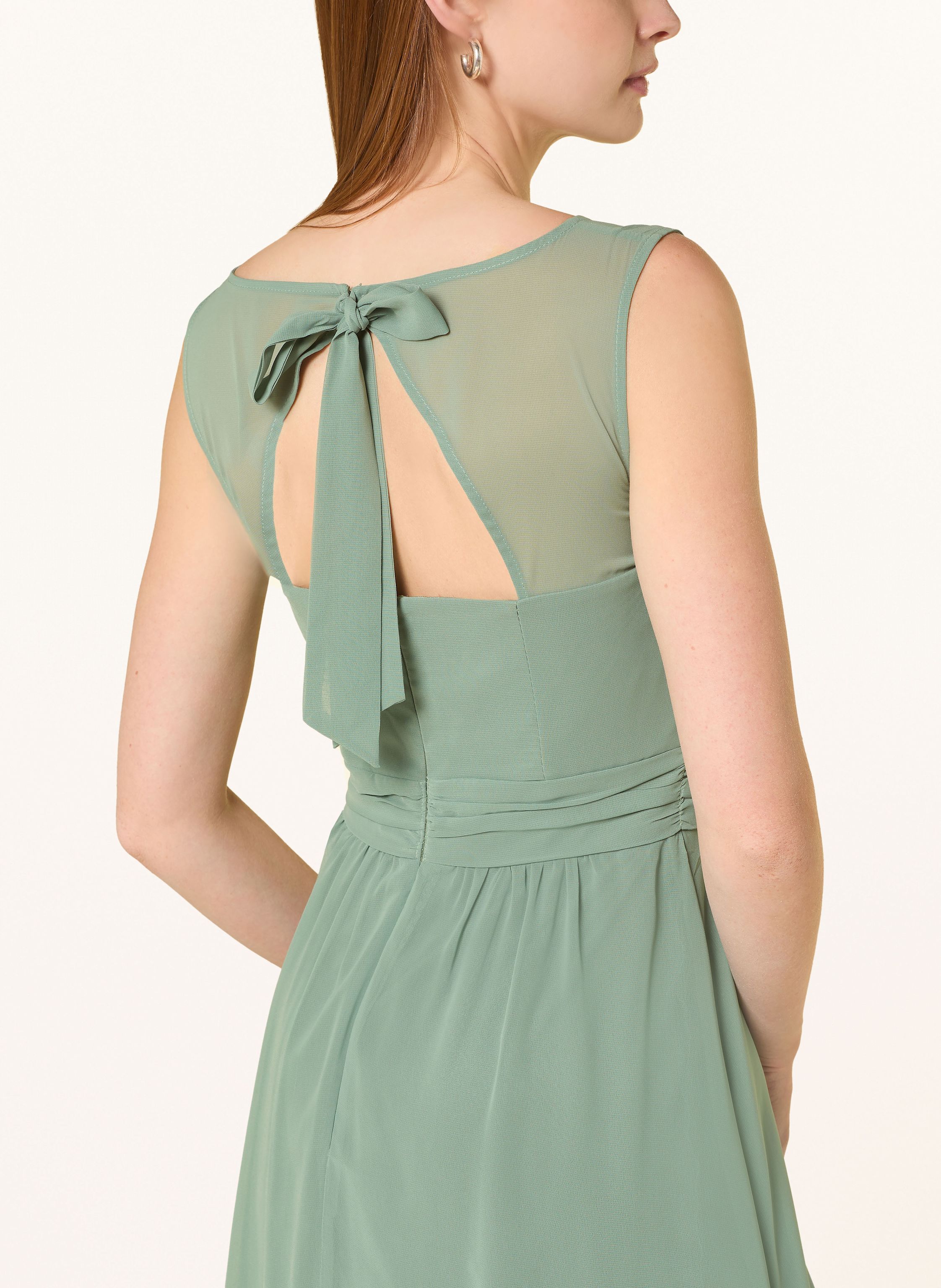 Thumbnail - Swing Abendkleid Mit Cut-Out gruen
