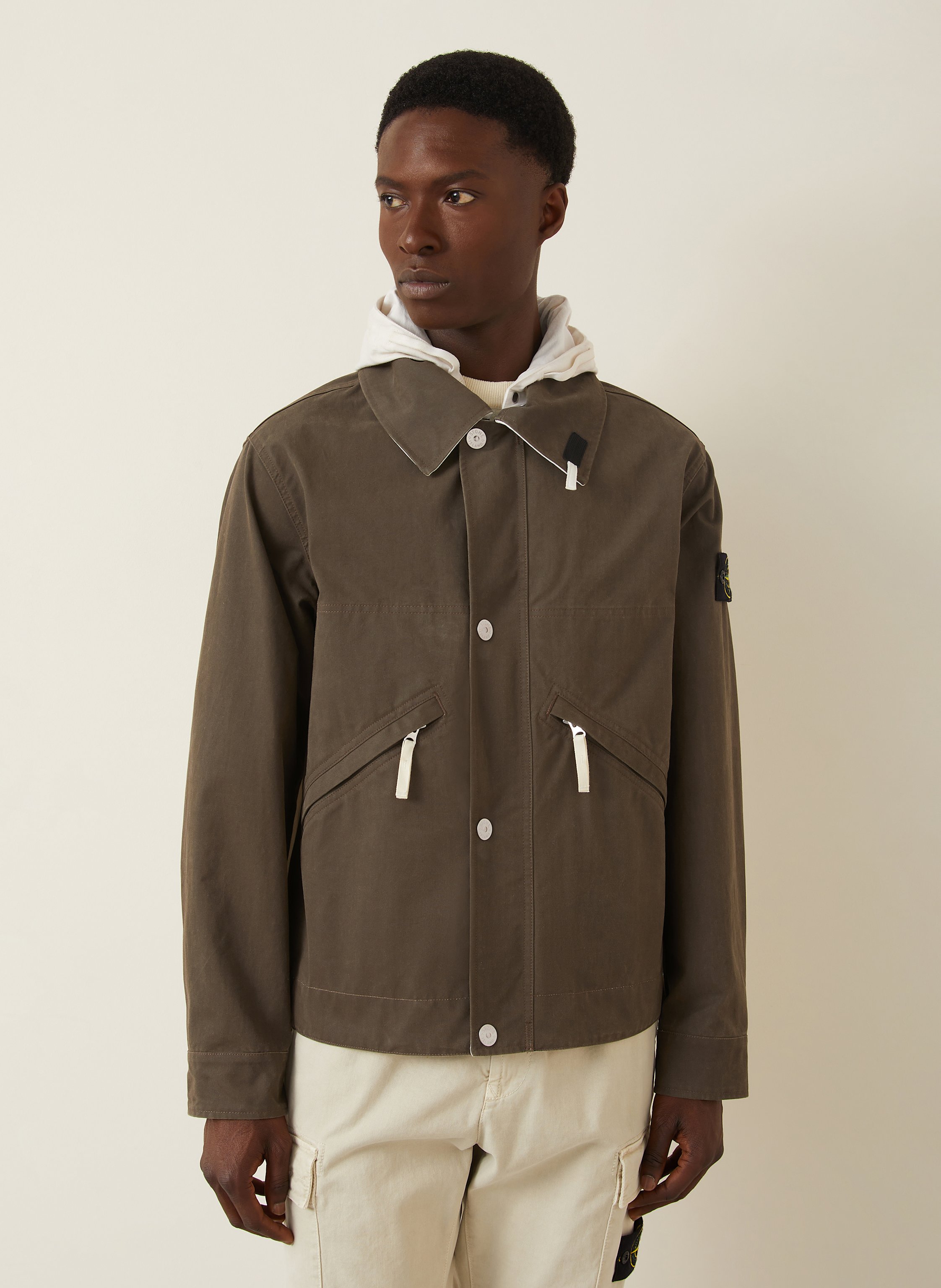 Thumbnail - Stone Island Jacke gruen