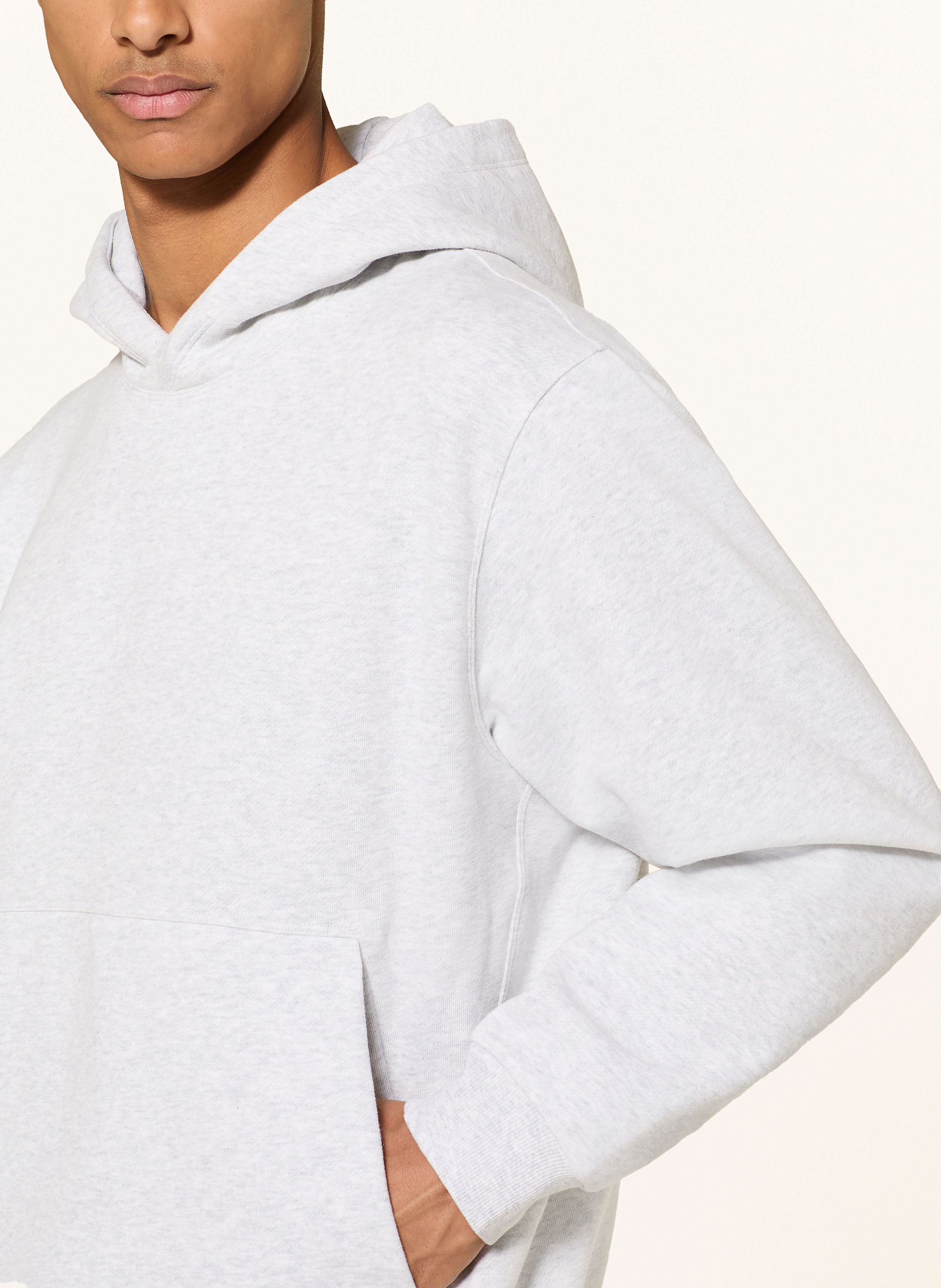 Thumbnail - Lululemon Hoodie Steady State grau
