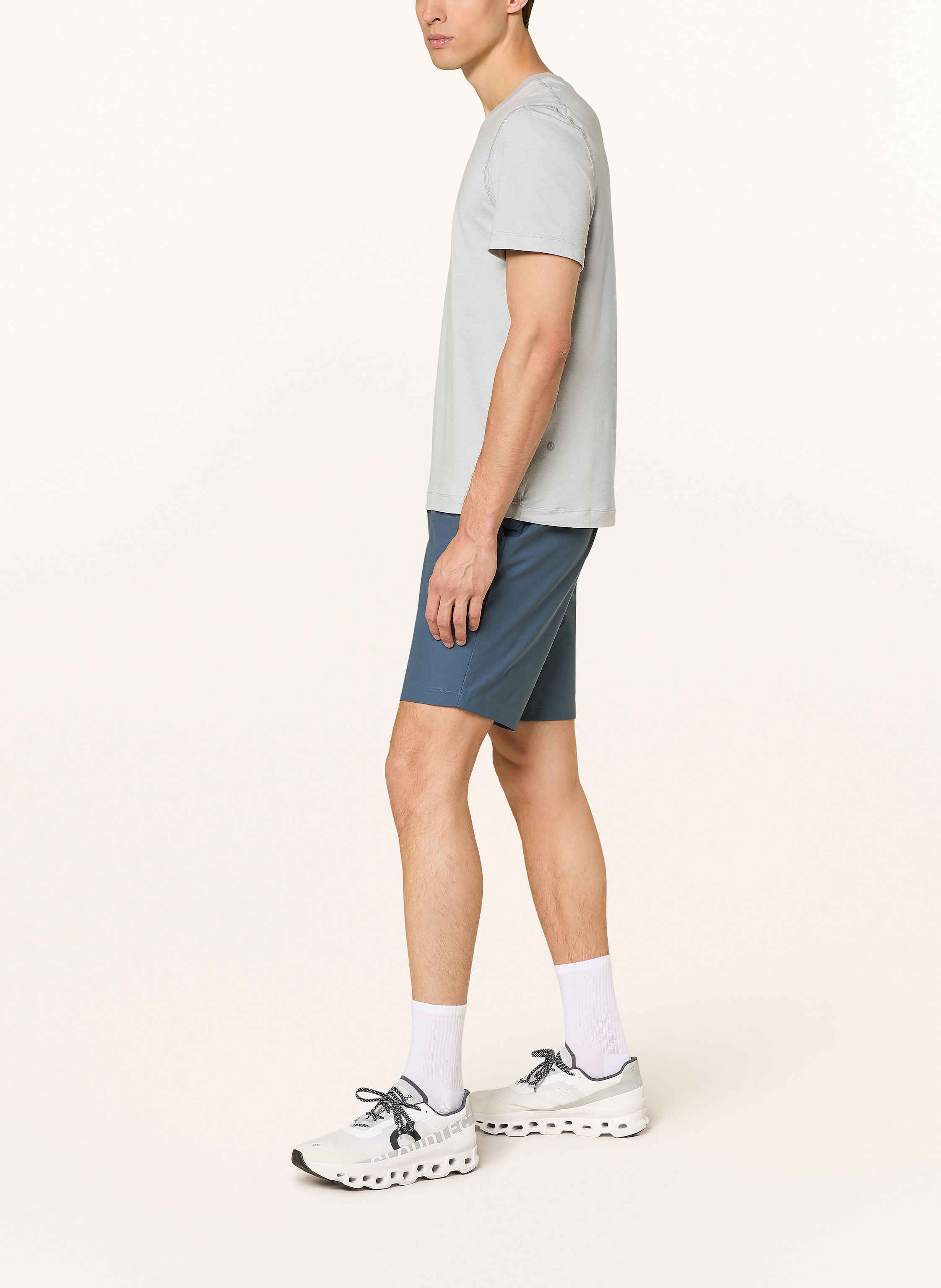 Thumbnail - Lululemon Trainigsshorts Abc 9in blau