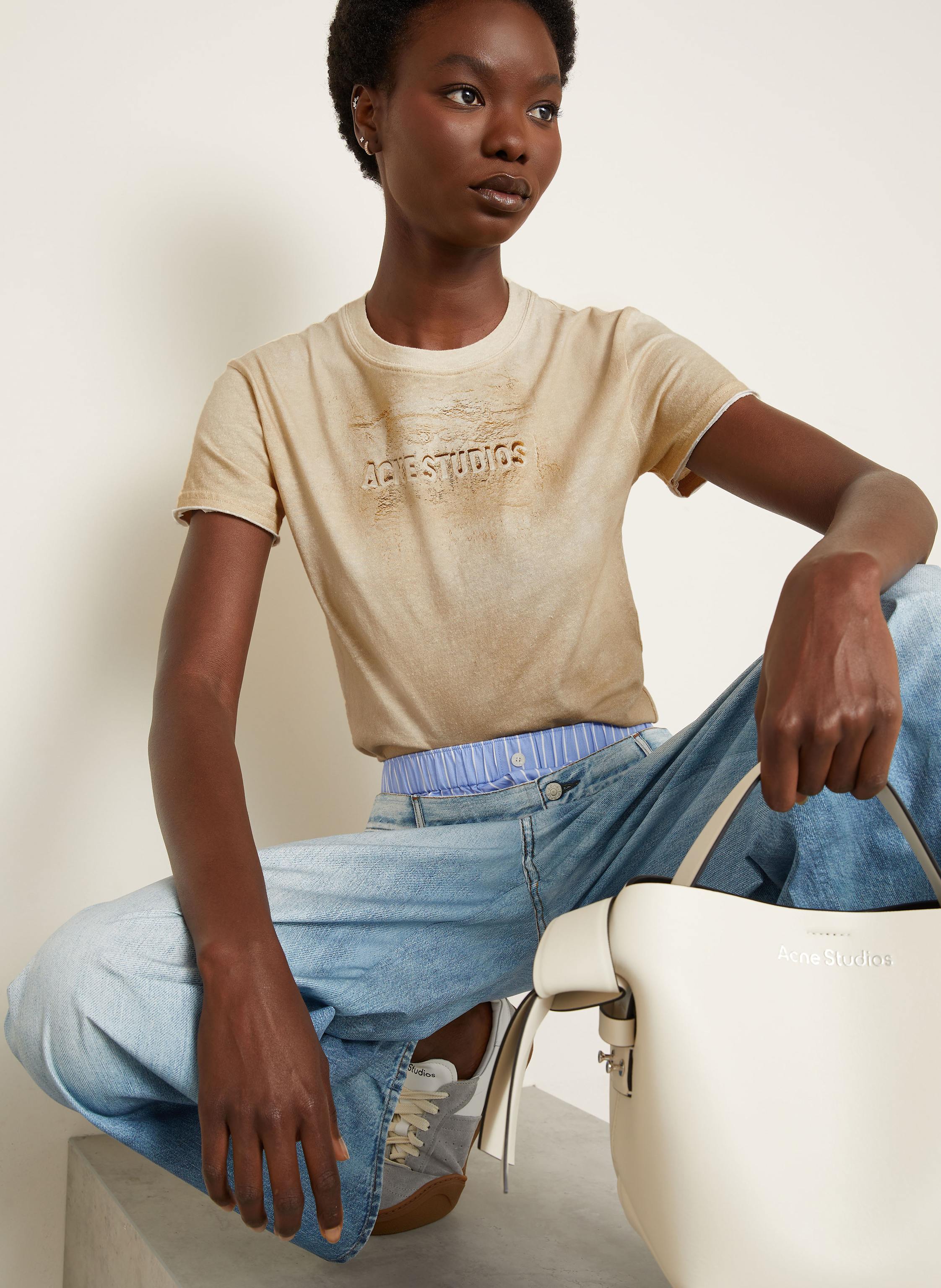 Thumbnail - Acne Studios T-Shirt beige