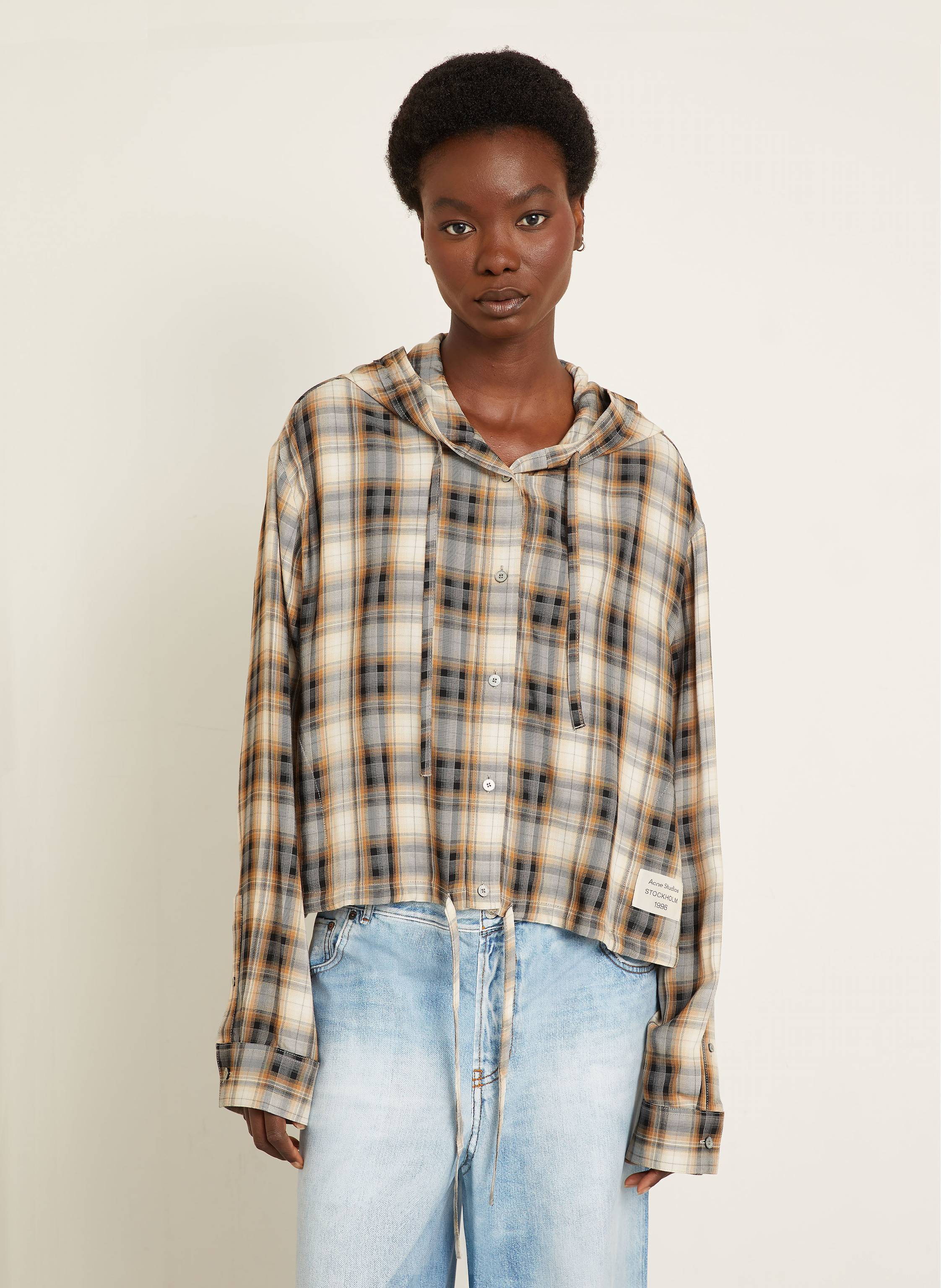 Thumbnail - Acne Studios Bluse beige