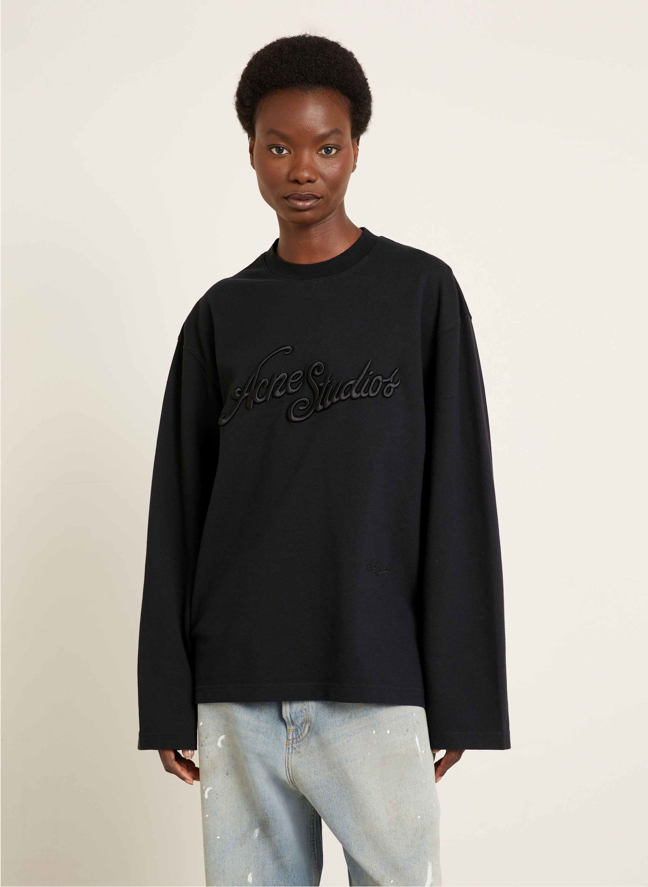 Thumbnail - Acne Studios Longsleeve schwarz
