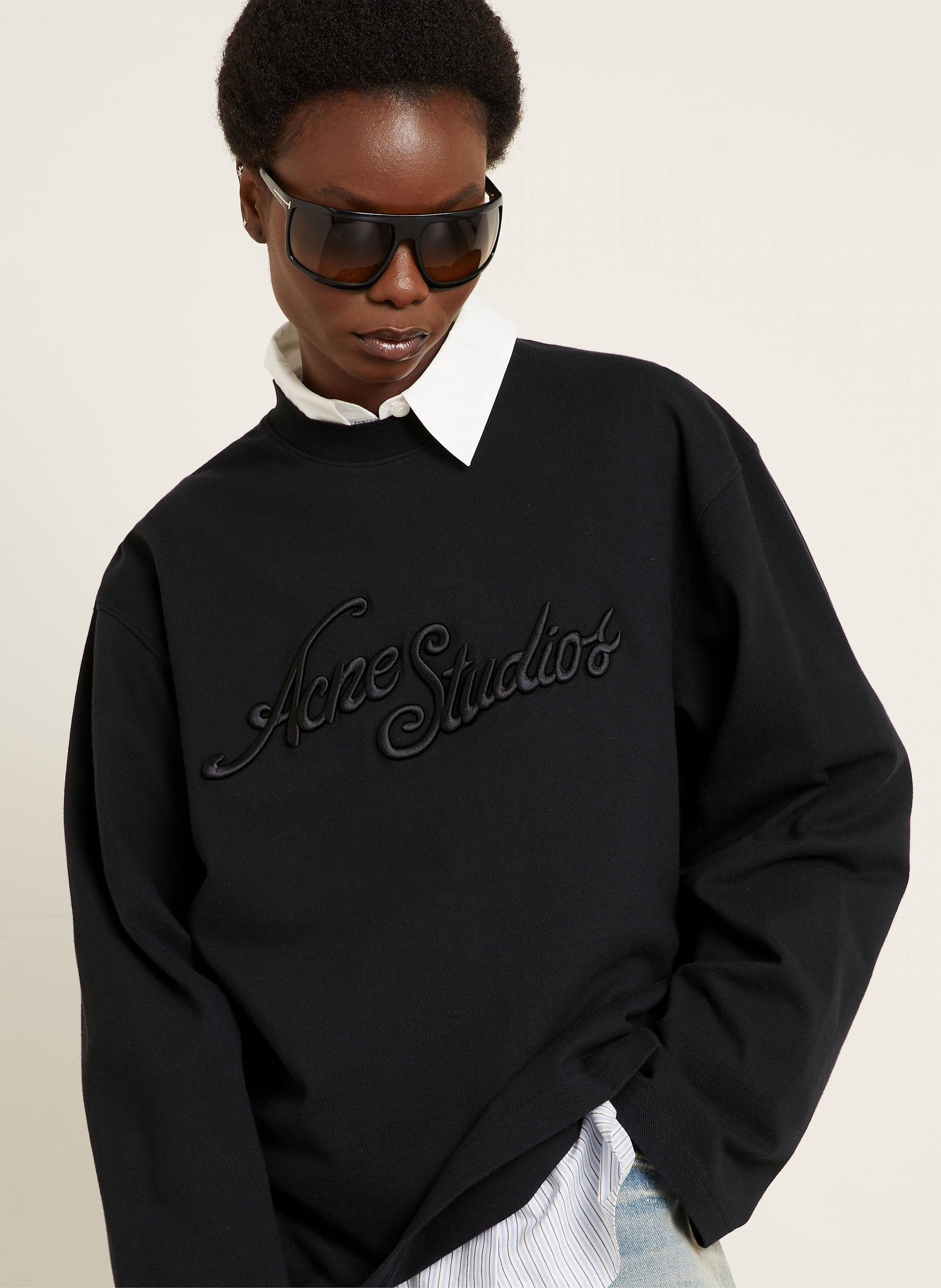 Thumbnail - Acne Studios Longsleeve schwarz