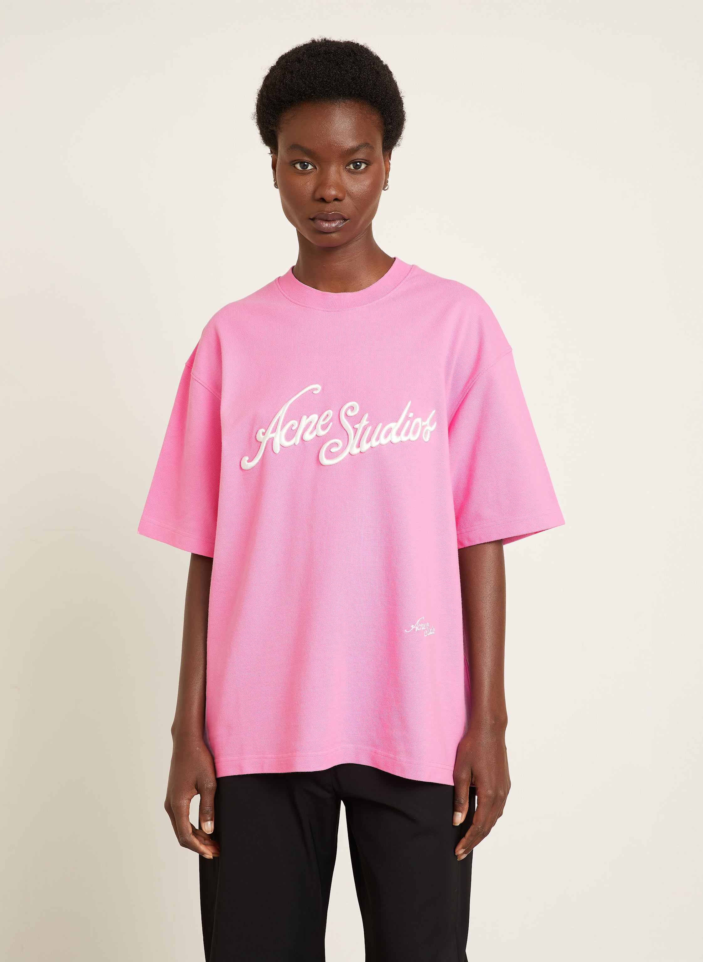 Thumbnail - Acne Studios T-Shirt rosa