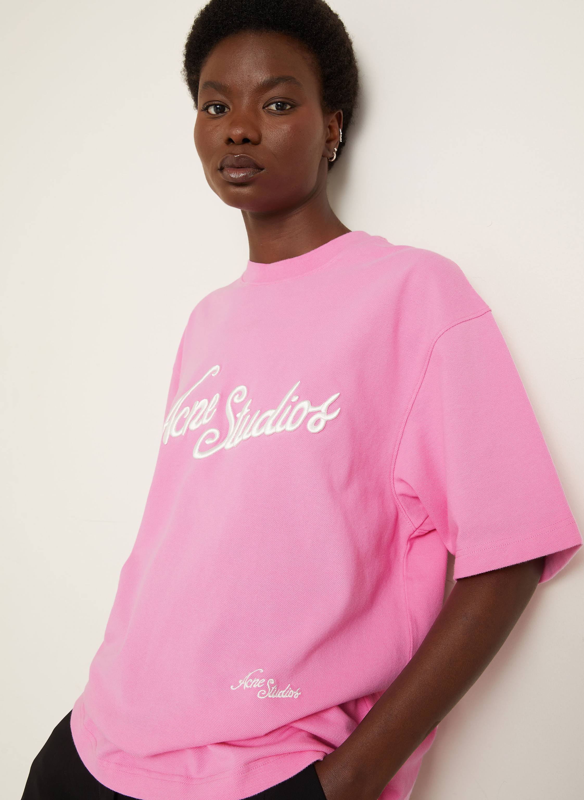Thumbnail - Acne Studios T-Shirt rosa