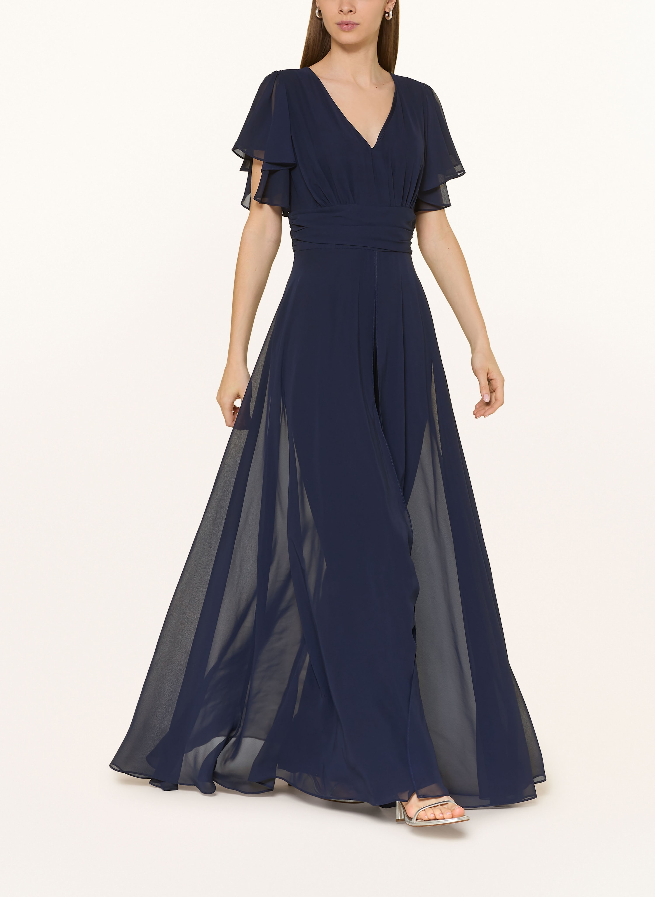 Thumbnail - Swing Jumpsuit Mit Volants blau