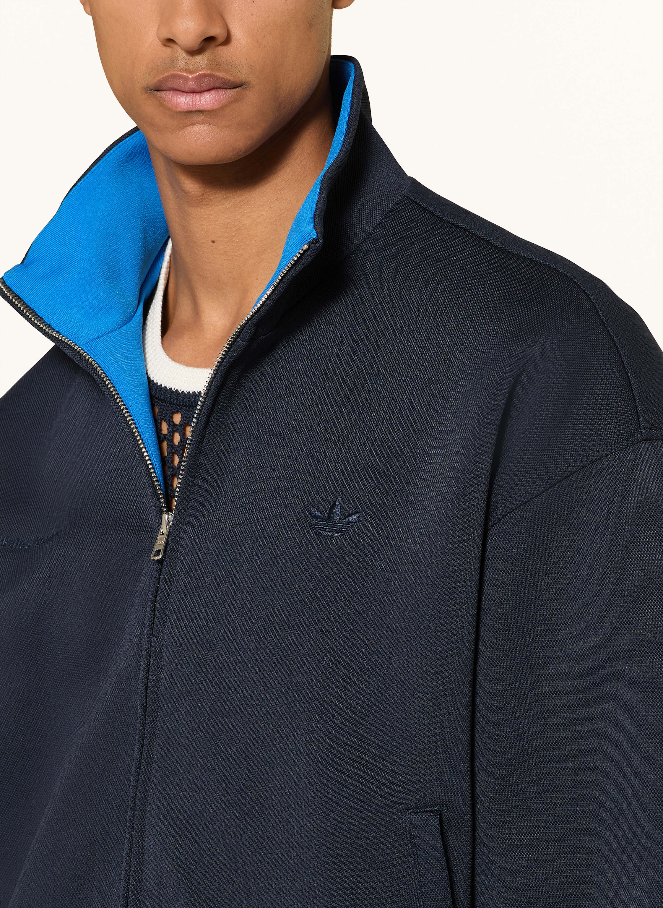 Thumbnail - Adidas Trainingsjacke Wb Pique Tt blau