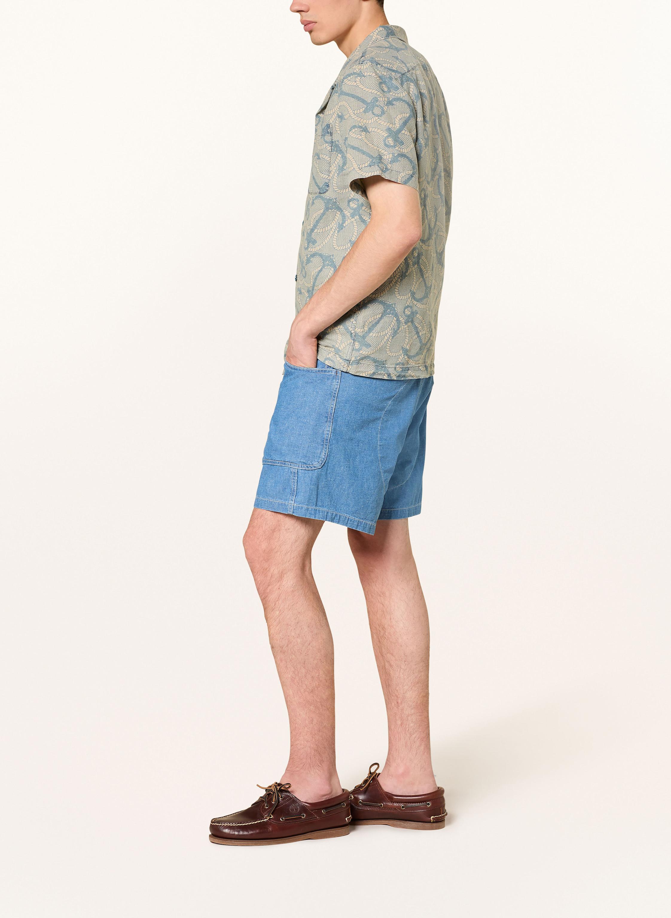 Thumbnail - Rrl Shorts In Jeansoptik blau