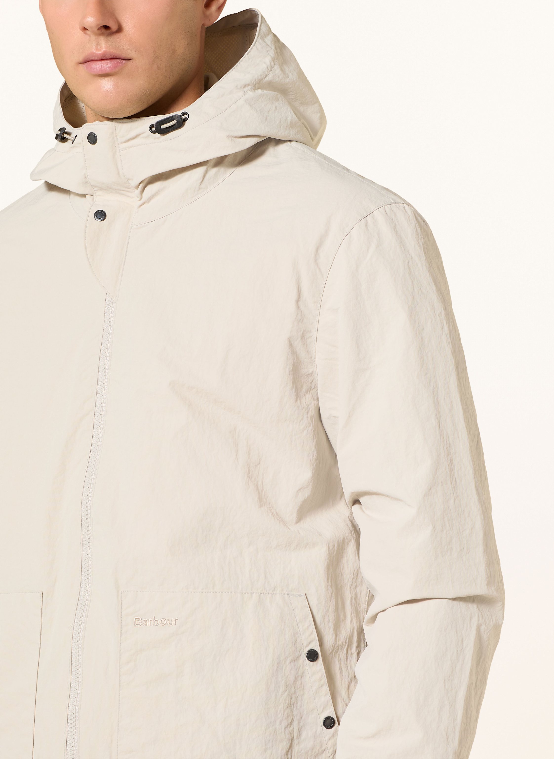 Thumbnail - Barbour Funktionsjacke Riverdale weiss