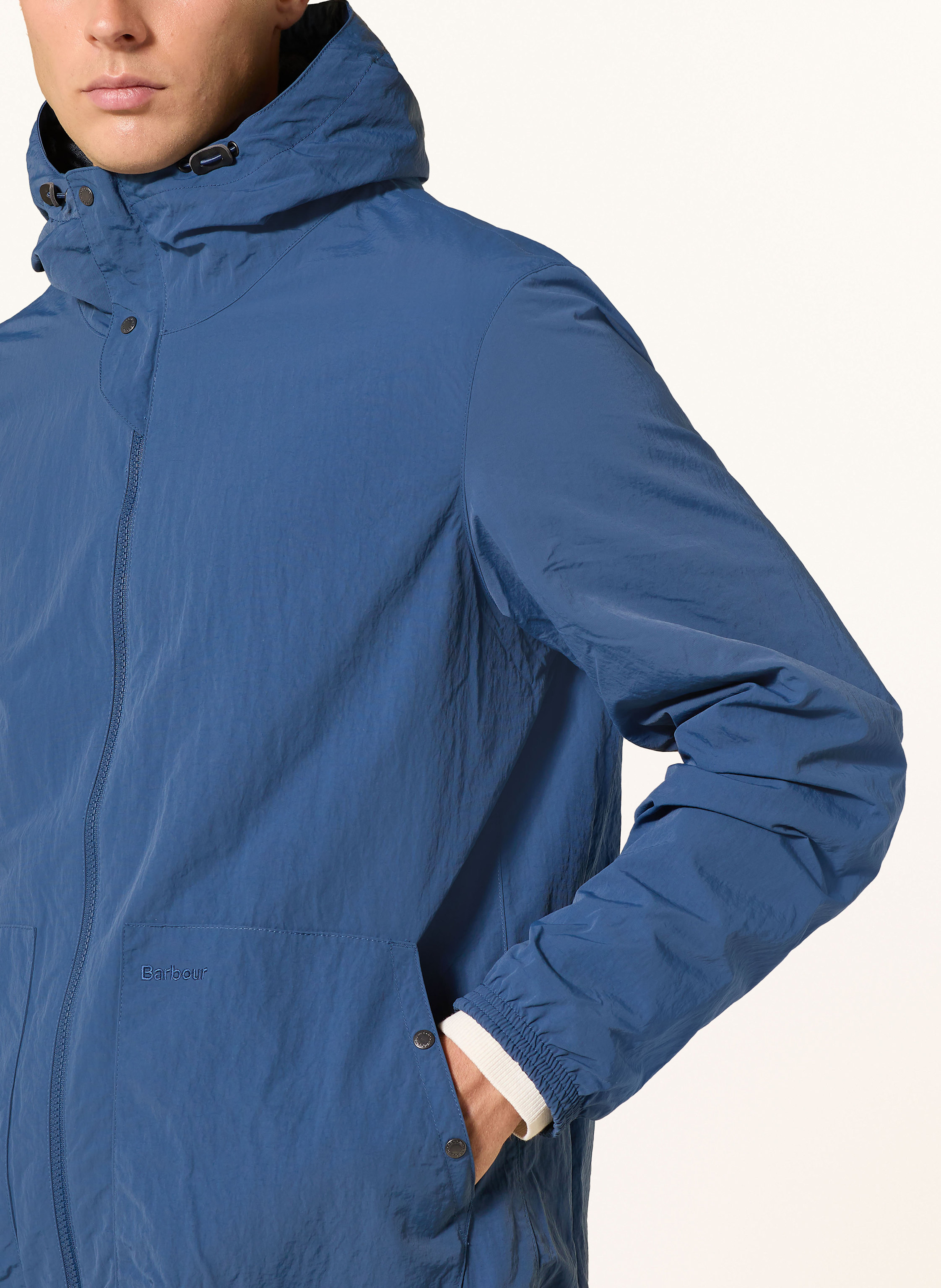 Thumbnail - Barbour Funktionsjacke Riverdale blau