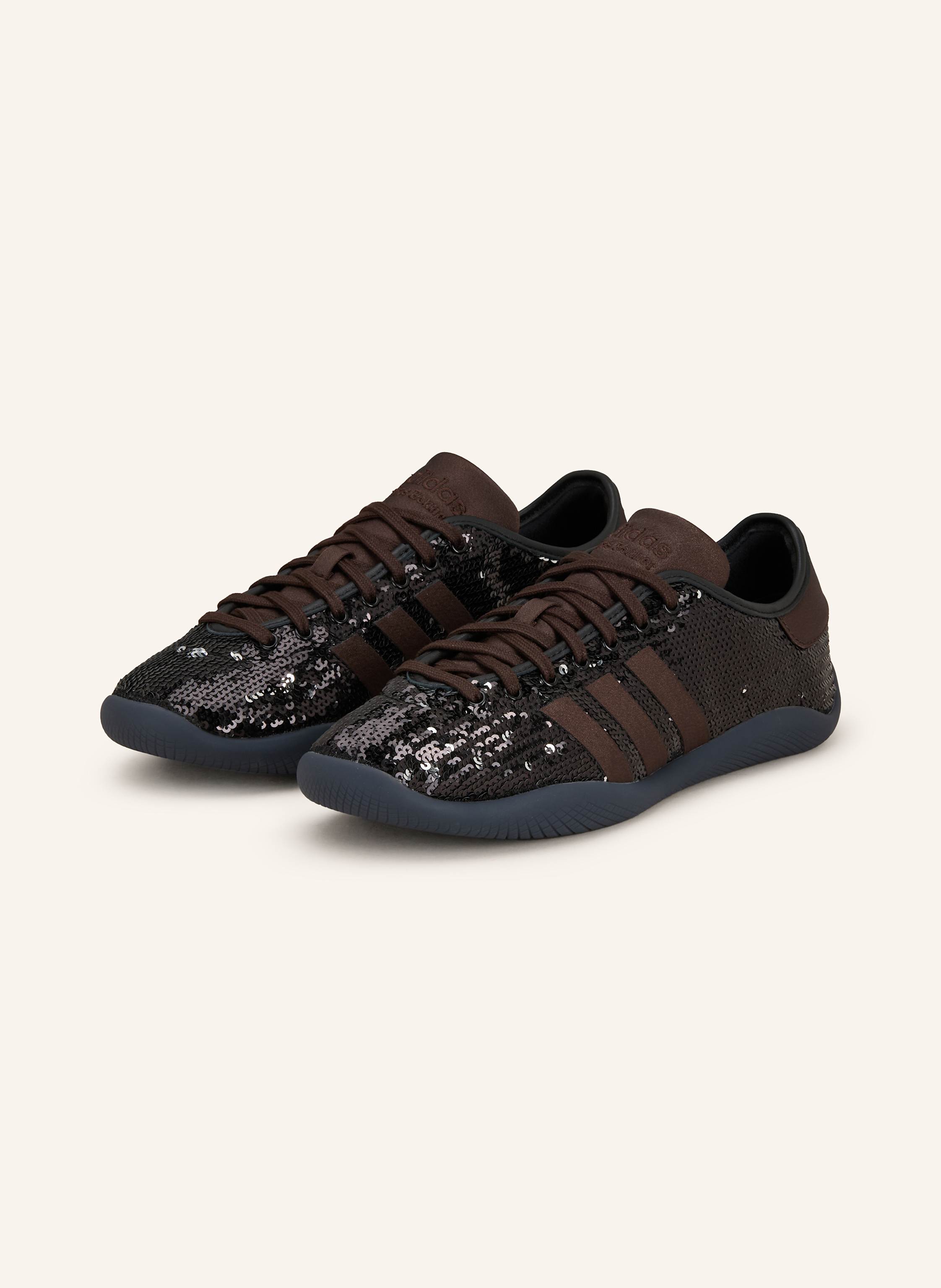 Adidas Originals Adidas Originals Sneaker Wb Lo Pro Mit Pailletten braun in SCHWARZ / DUNKELBRAUN