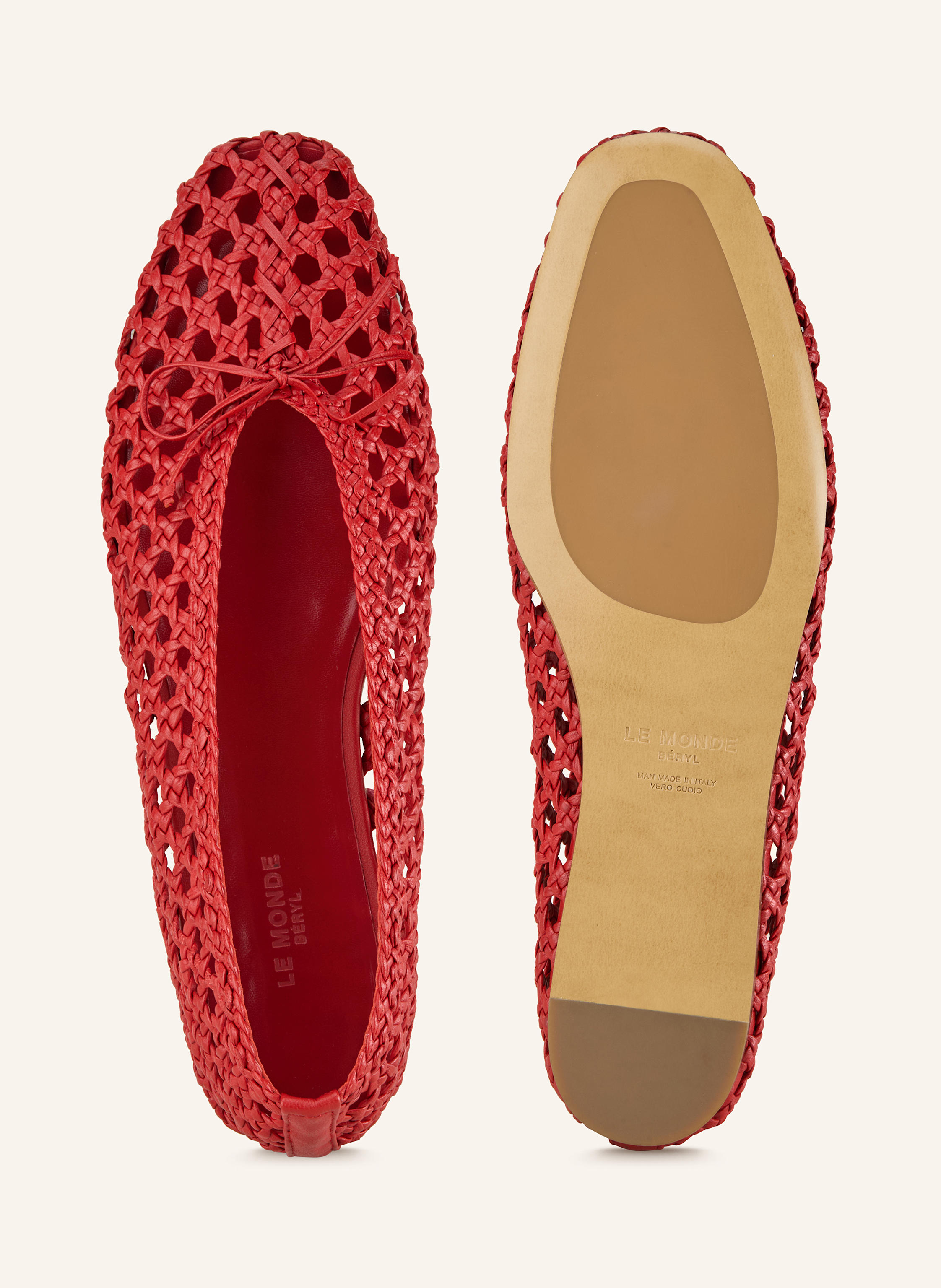 Thumbnail - Le Monde Béryl Ballerinas rot