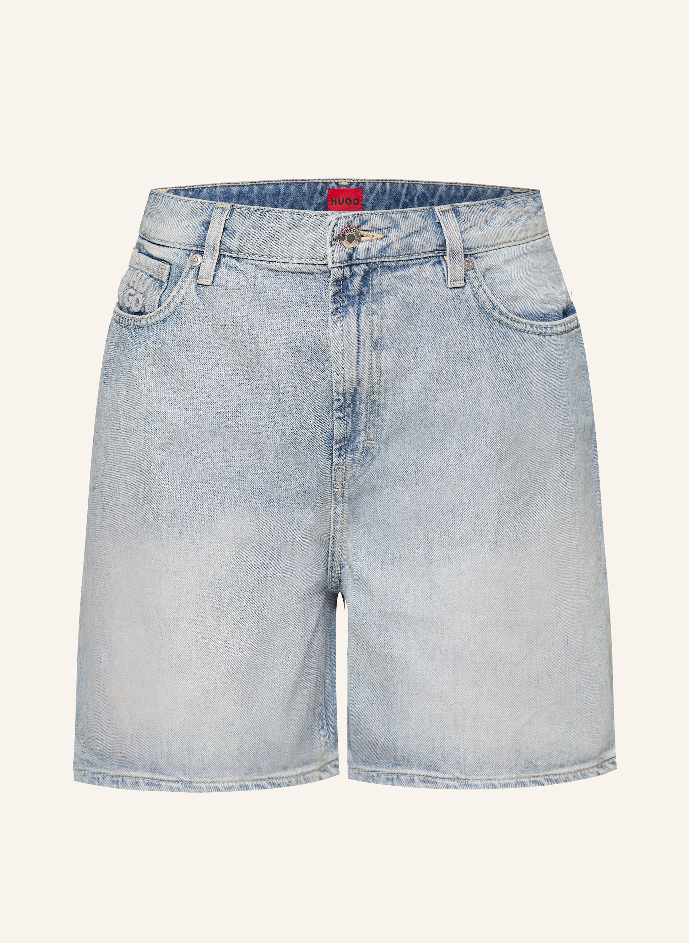 Hugo Jeansshorts Gelita blau