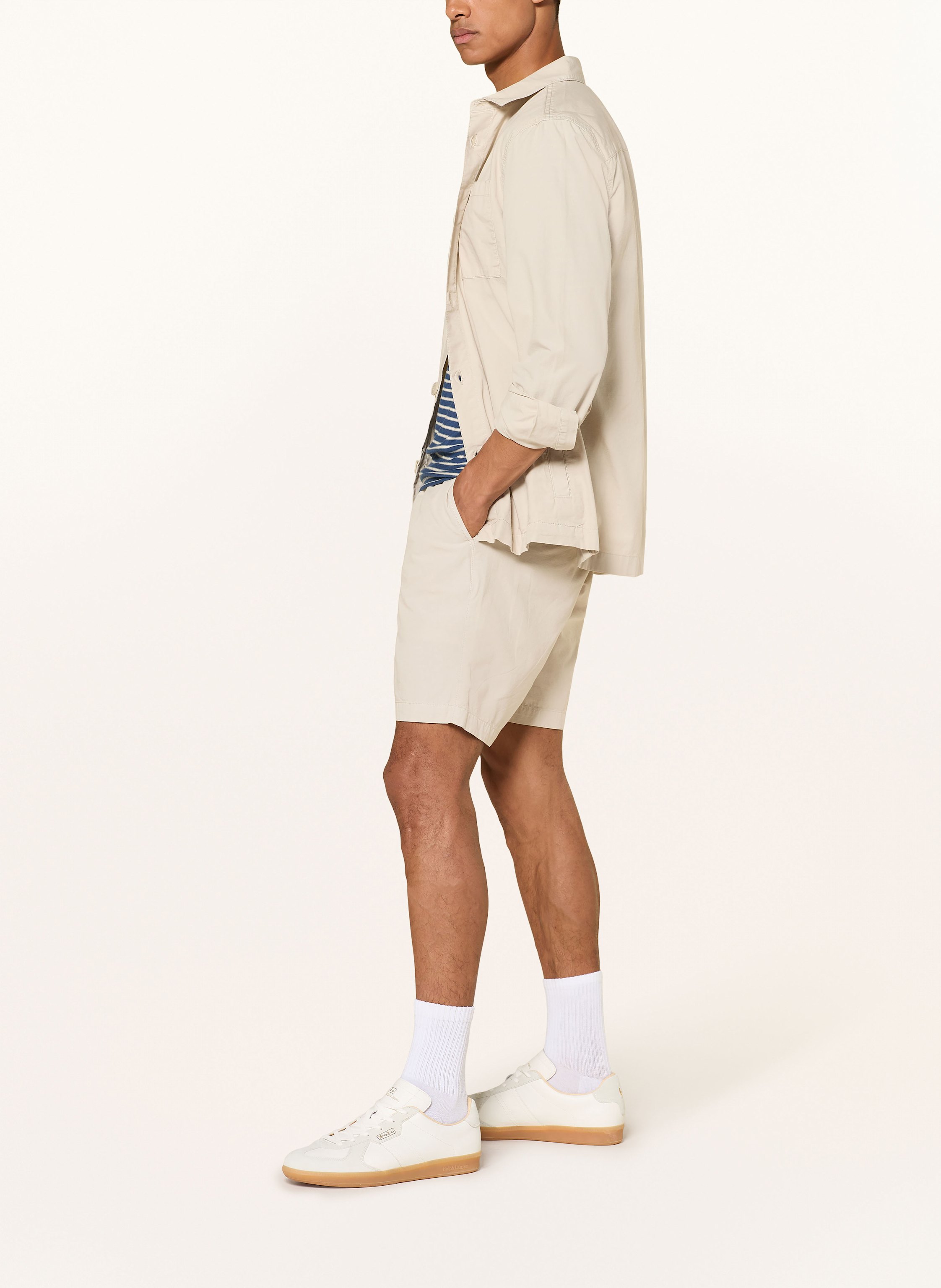 Thumbnail - Barbour Shorts Rickfell Relaxed Fit weiss
