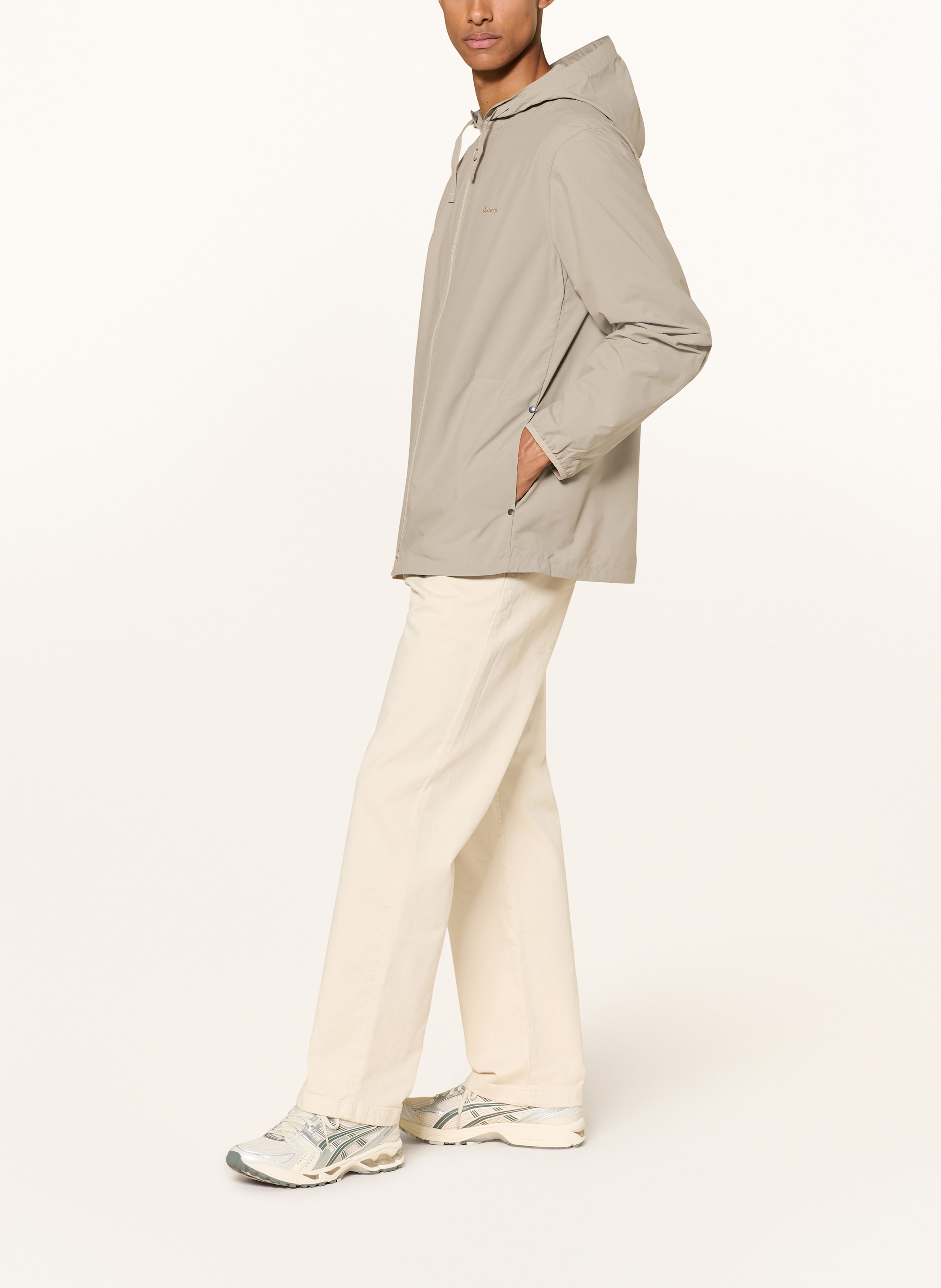 Thumbnail - Barbour Regenjacke Newhill beige