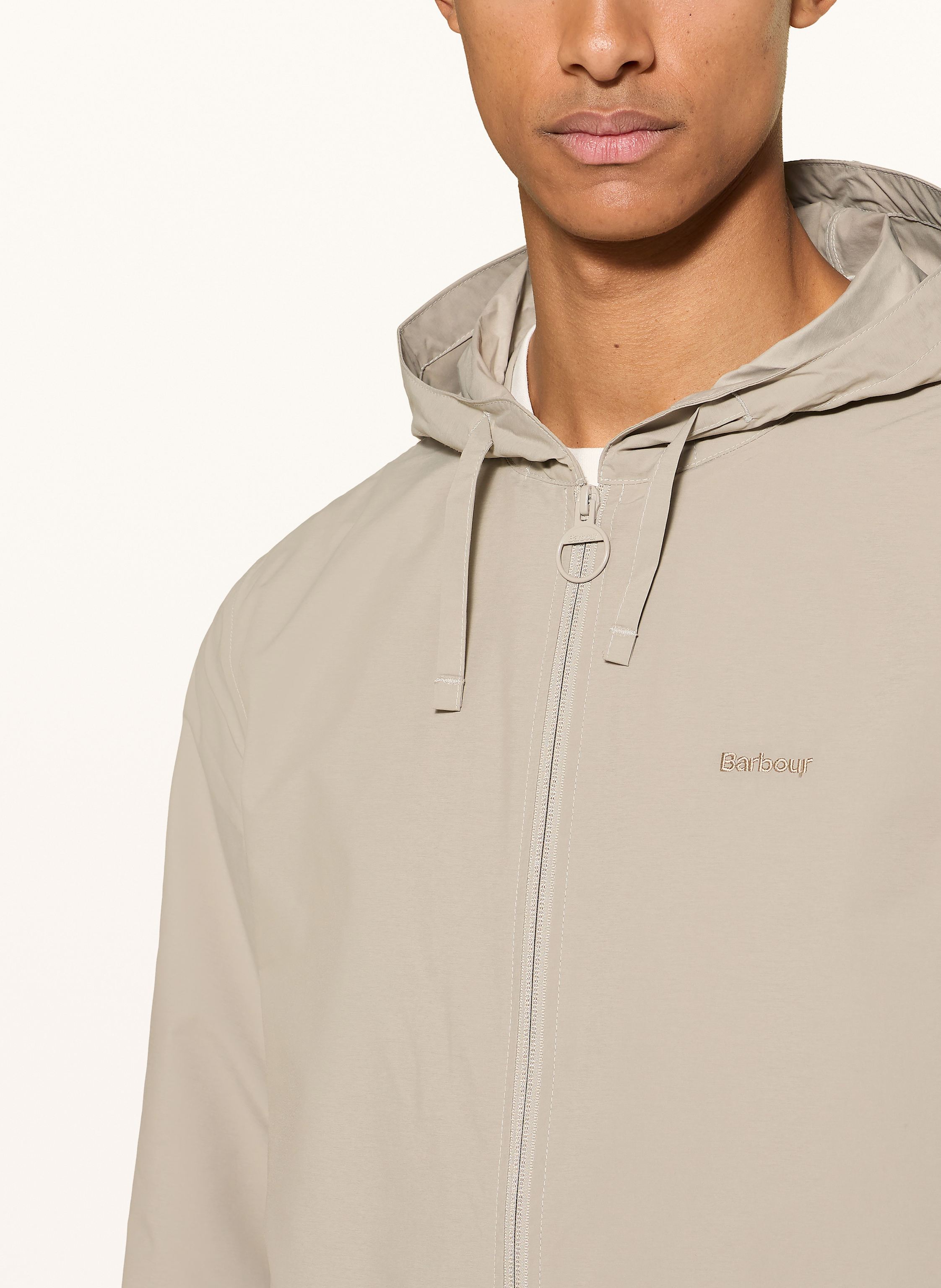 Thumbnail - Barbour Regenjacke Newhill beige