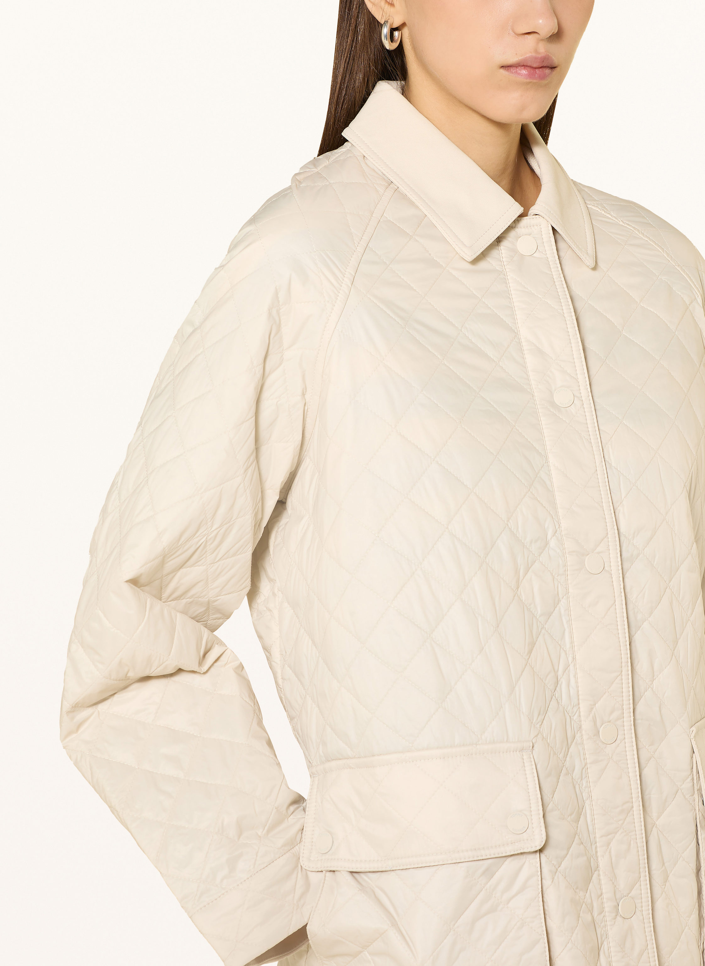 Thumbnail - Tommy Hilfiger Steppmantel weiss