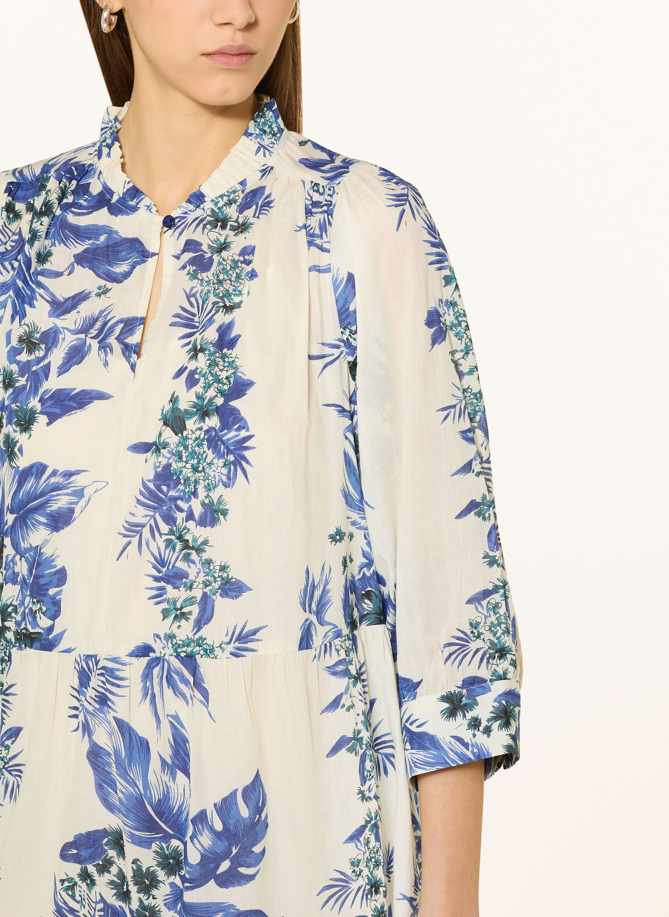 Thumbnail - Lollys Laundry Kleid Sabinell Mit 3/4-Arm blau