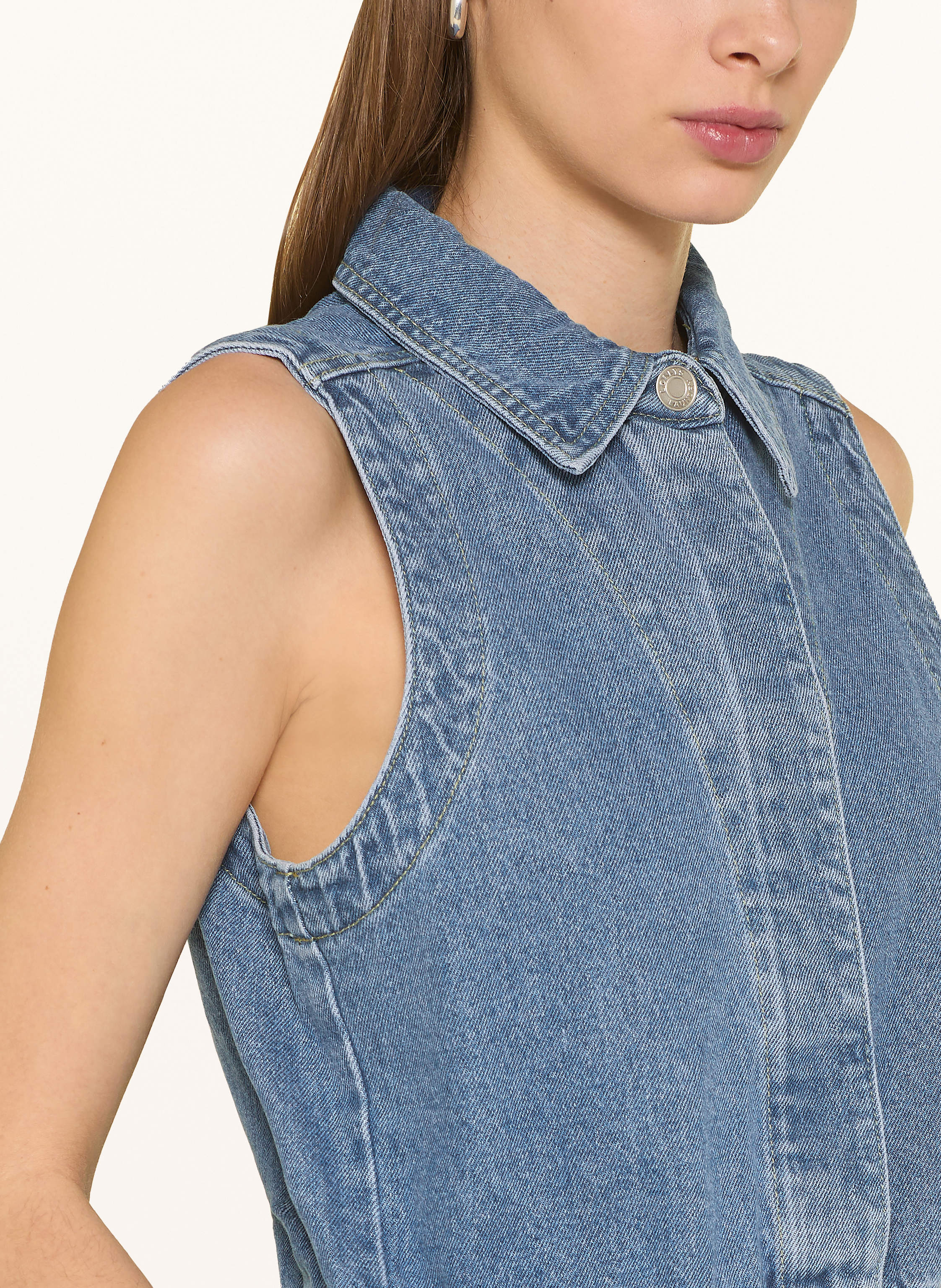 Thumbnail - Lollys Laundry Jeans-Jumpsuit Corall blau