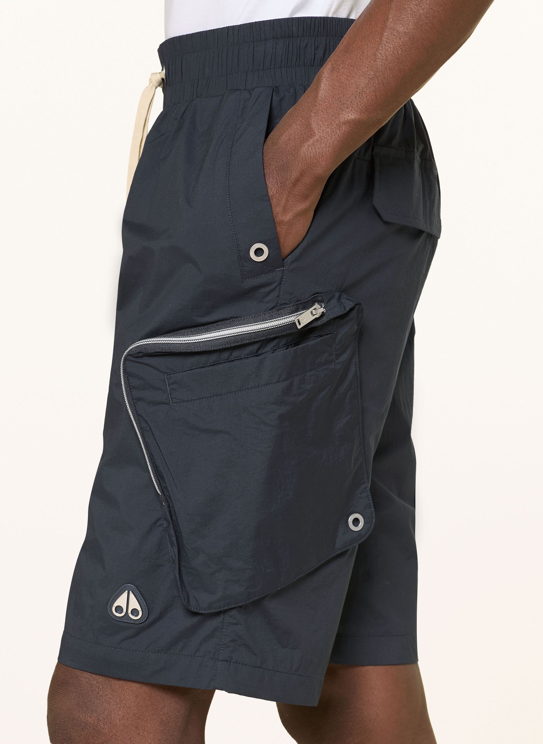 Thumbnail - Moose Knuckles Shorts Tristan blau