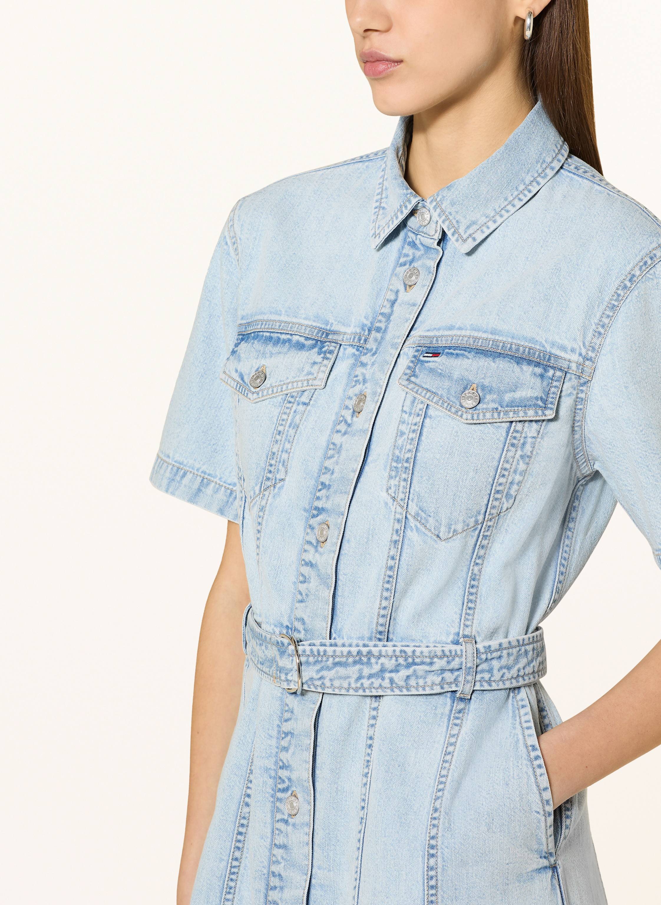 Thumbnail - Tommy Jeans Jeanskleid blau