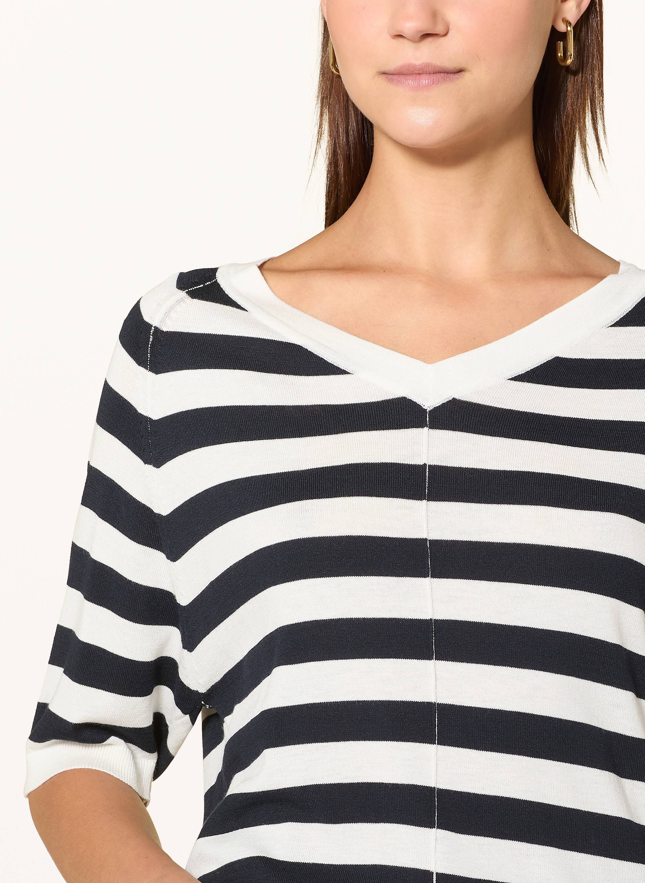 Thumbnail - Brax Strickshirt Lesley Mit 3/4-Arm blau