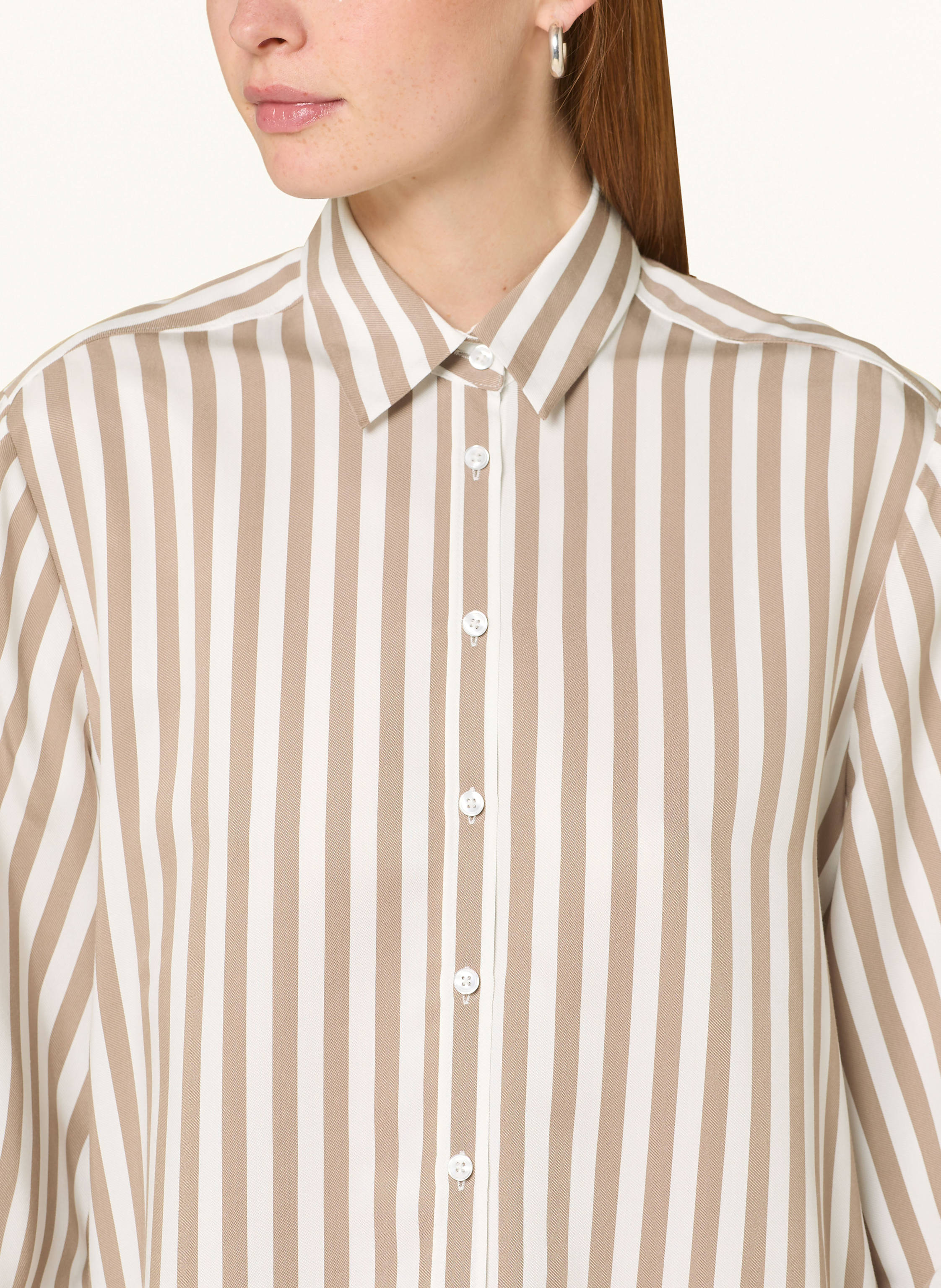 Thumbnail - Brax Hemdbluse Vic beige