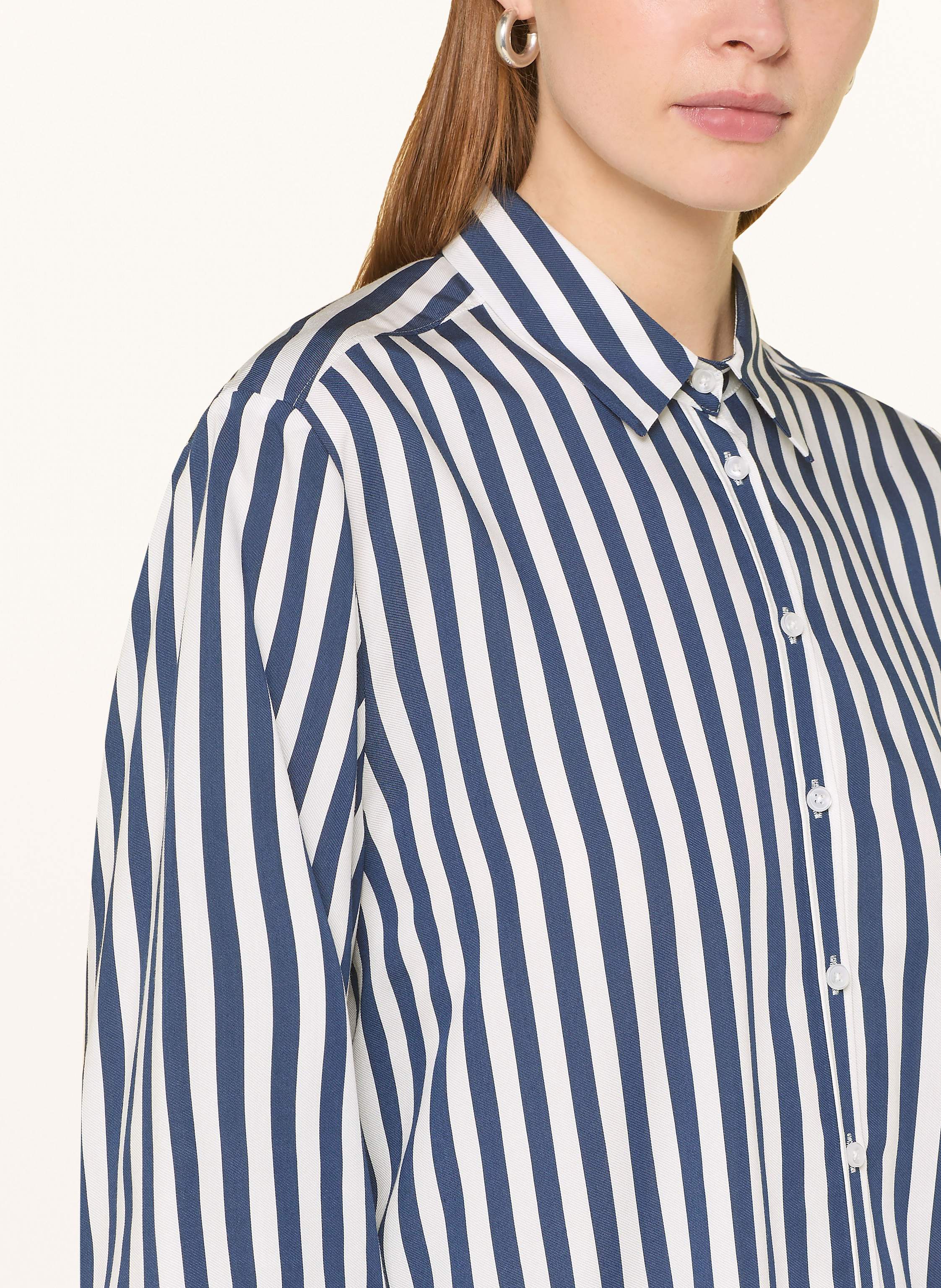 Thumbnail - Brax Hemdbluse Vic blau