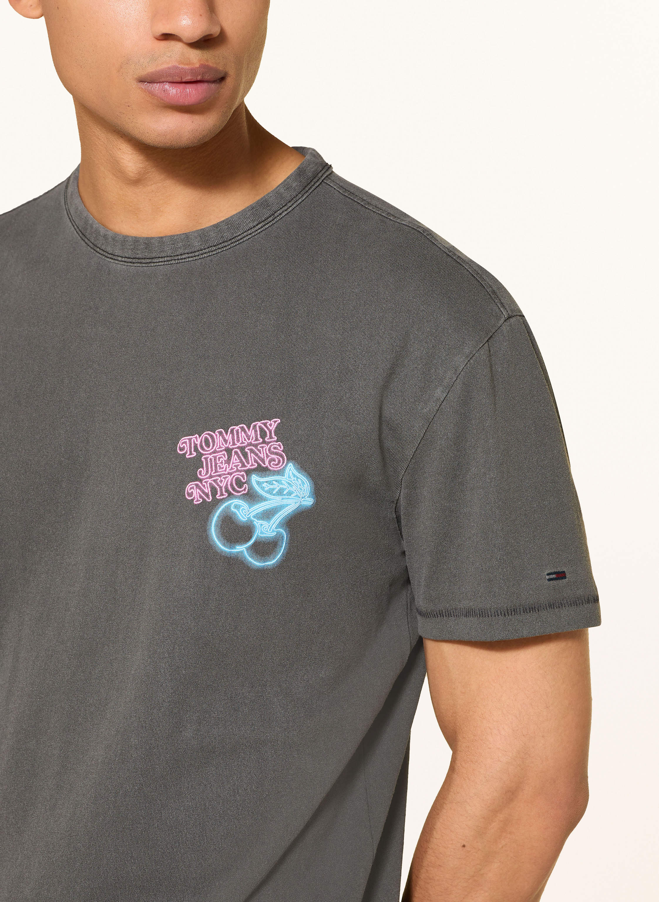 Thumbnail - Tommy Jeans T-Shirt grau