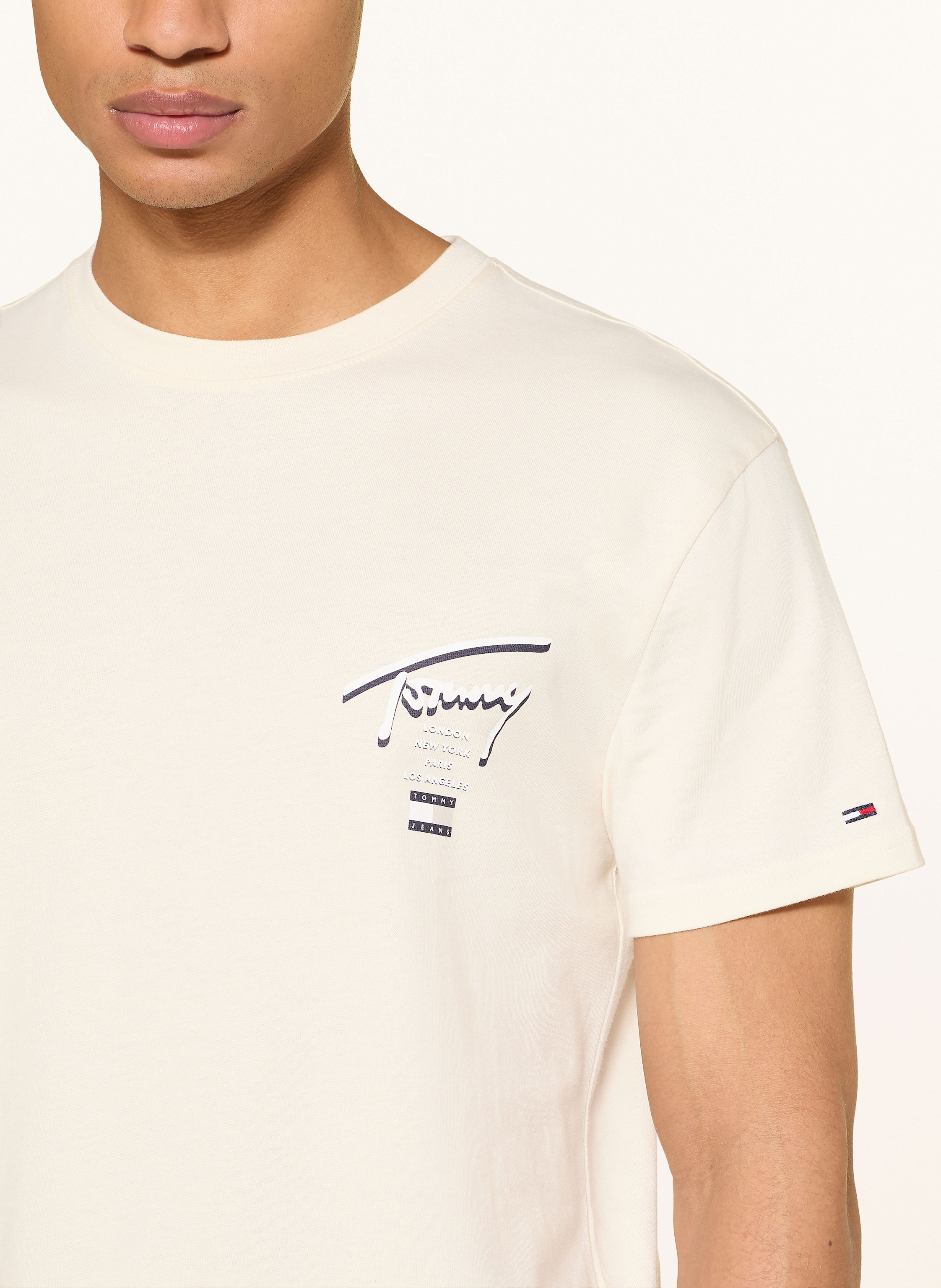 Thumbnail - Tommy Jeans T-Shirt beige