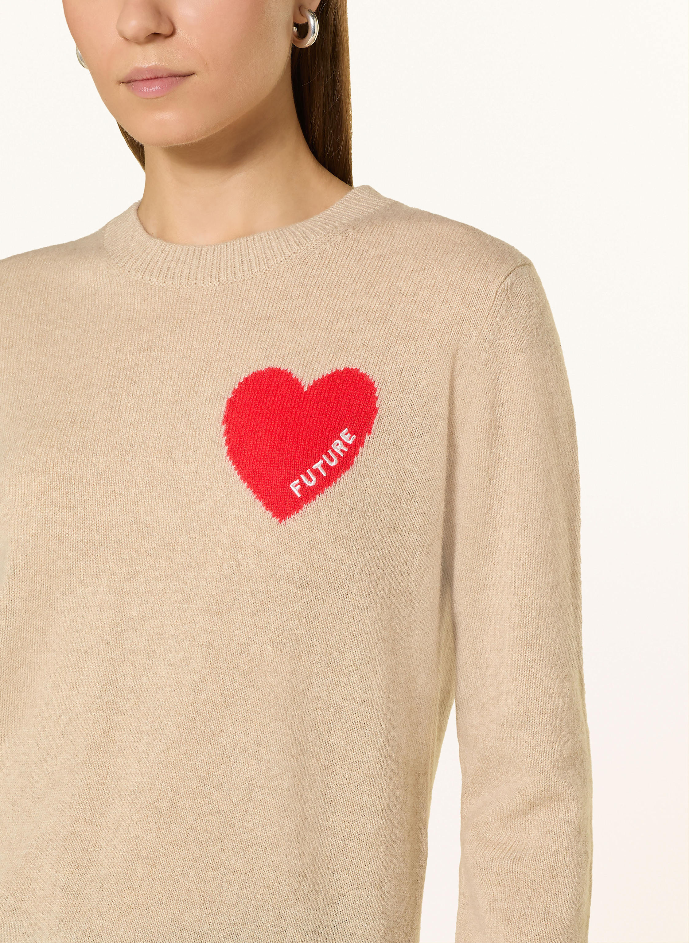 Thumbnail - From Future Cashmere-Pullover beige