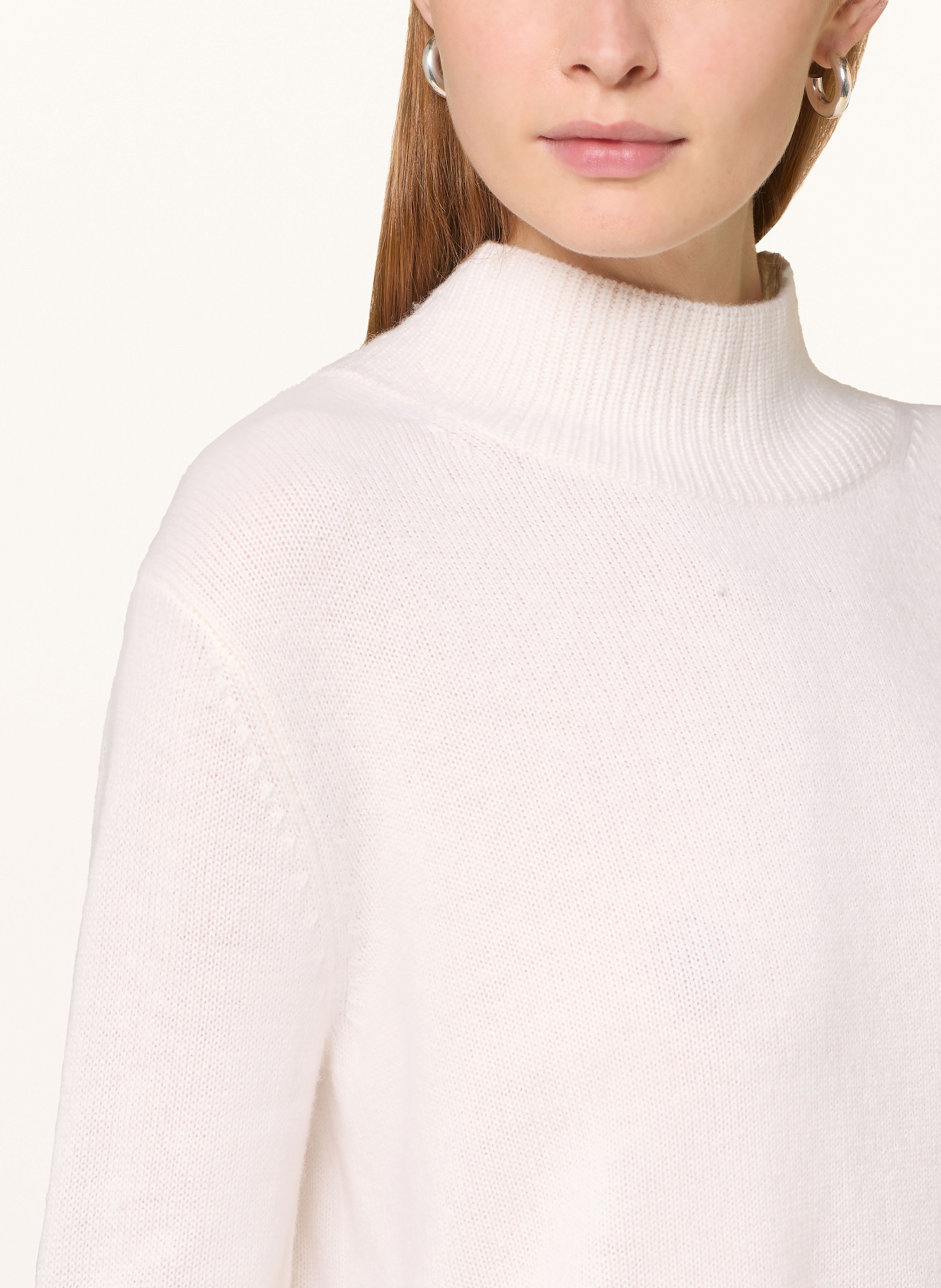 Thumbnail - Darling Harbour Pullover Mit Cashmere weiss