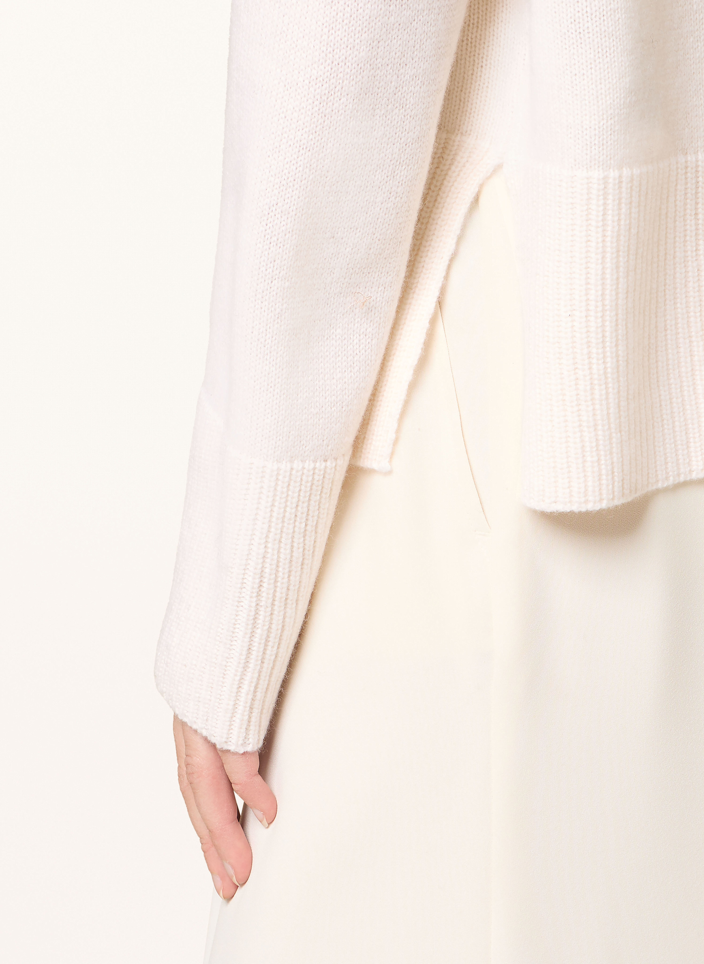 Thumbnail - Darling Harbour Pullover Mit Cashmere weiss