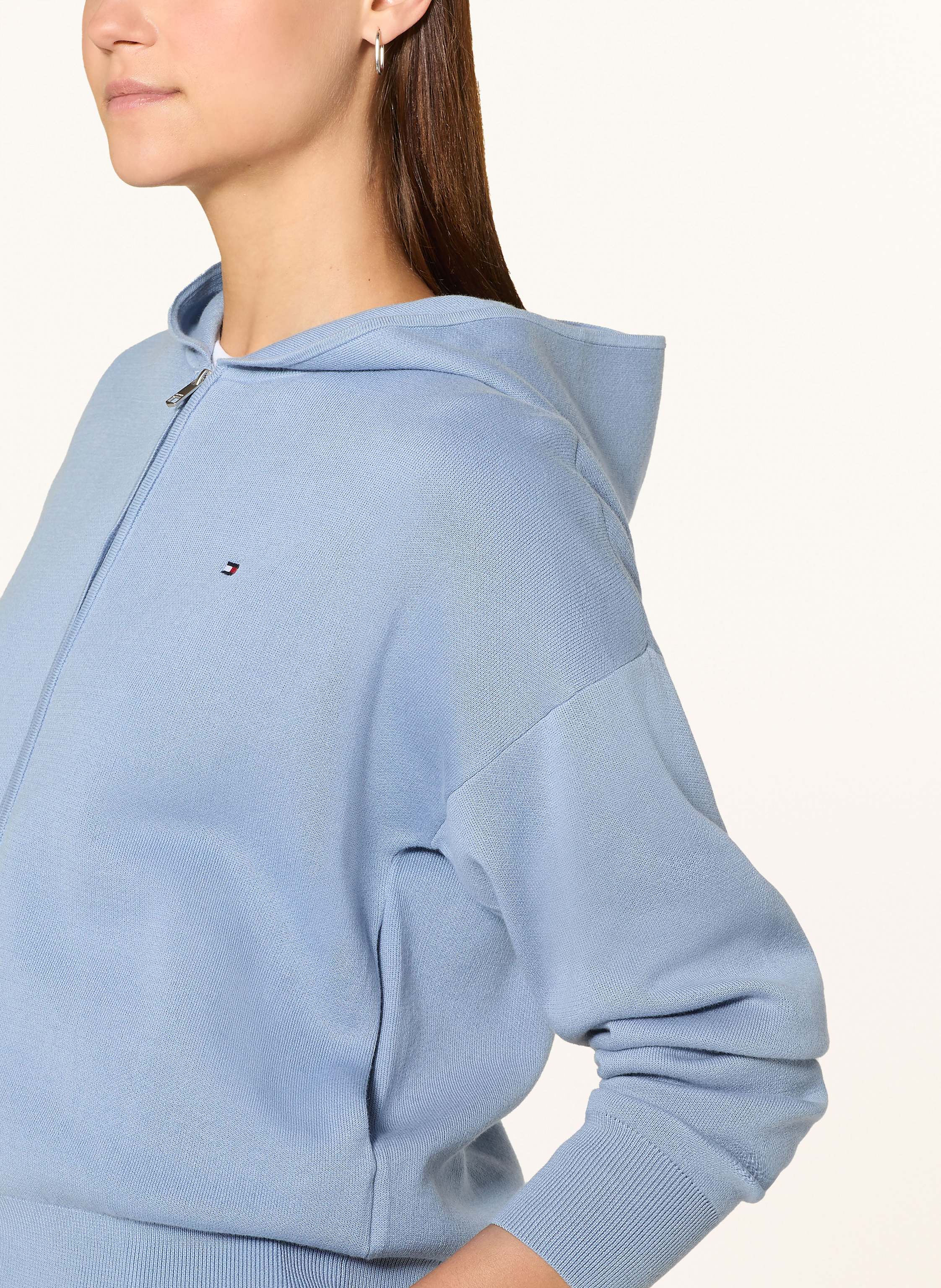 Thumbnail - Tommy Hilfiger Strickjacke blau