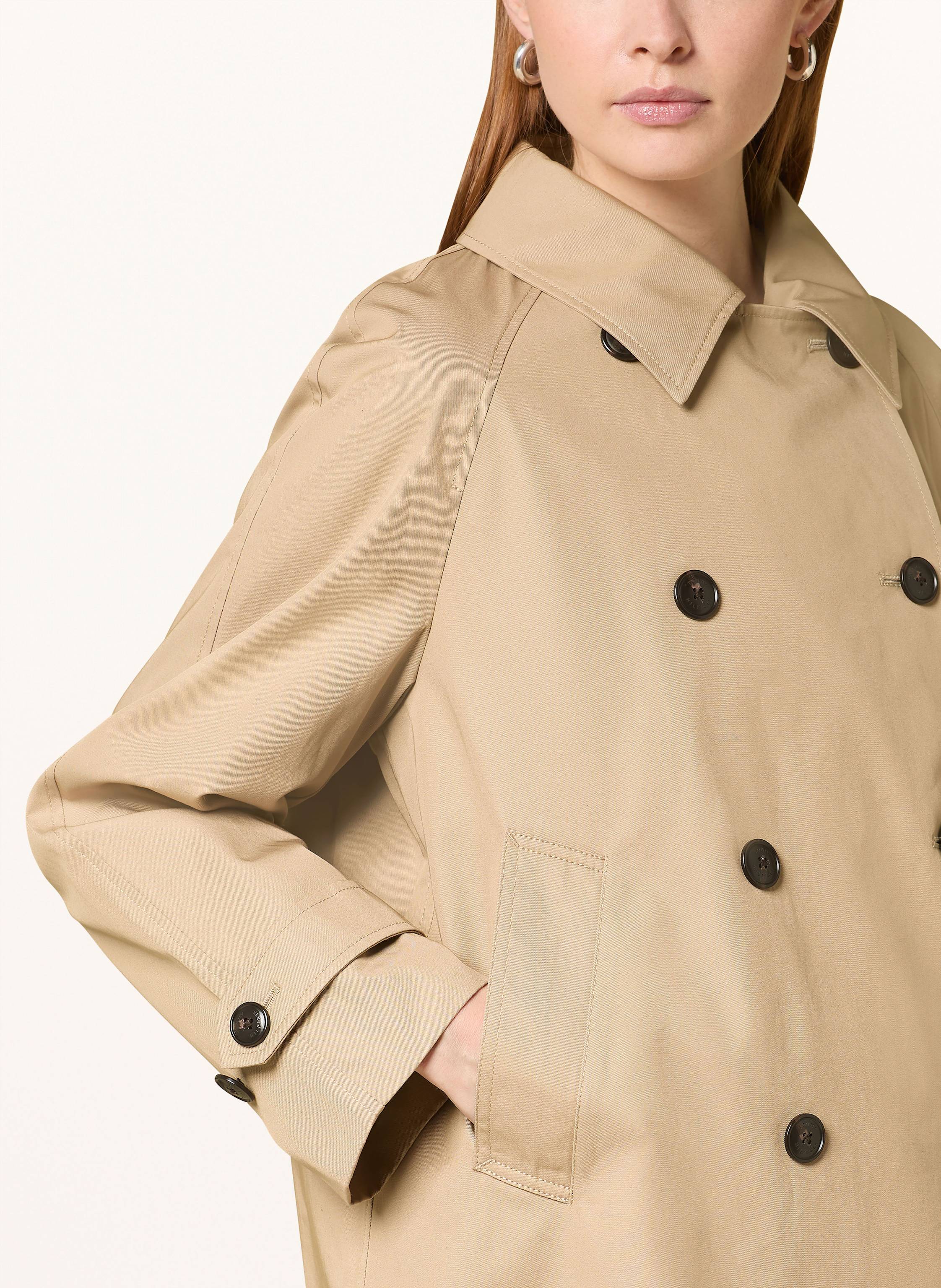 Thumbnail - Tommy Hilfiger Trench-Jacke beige
