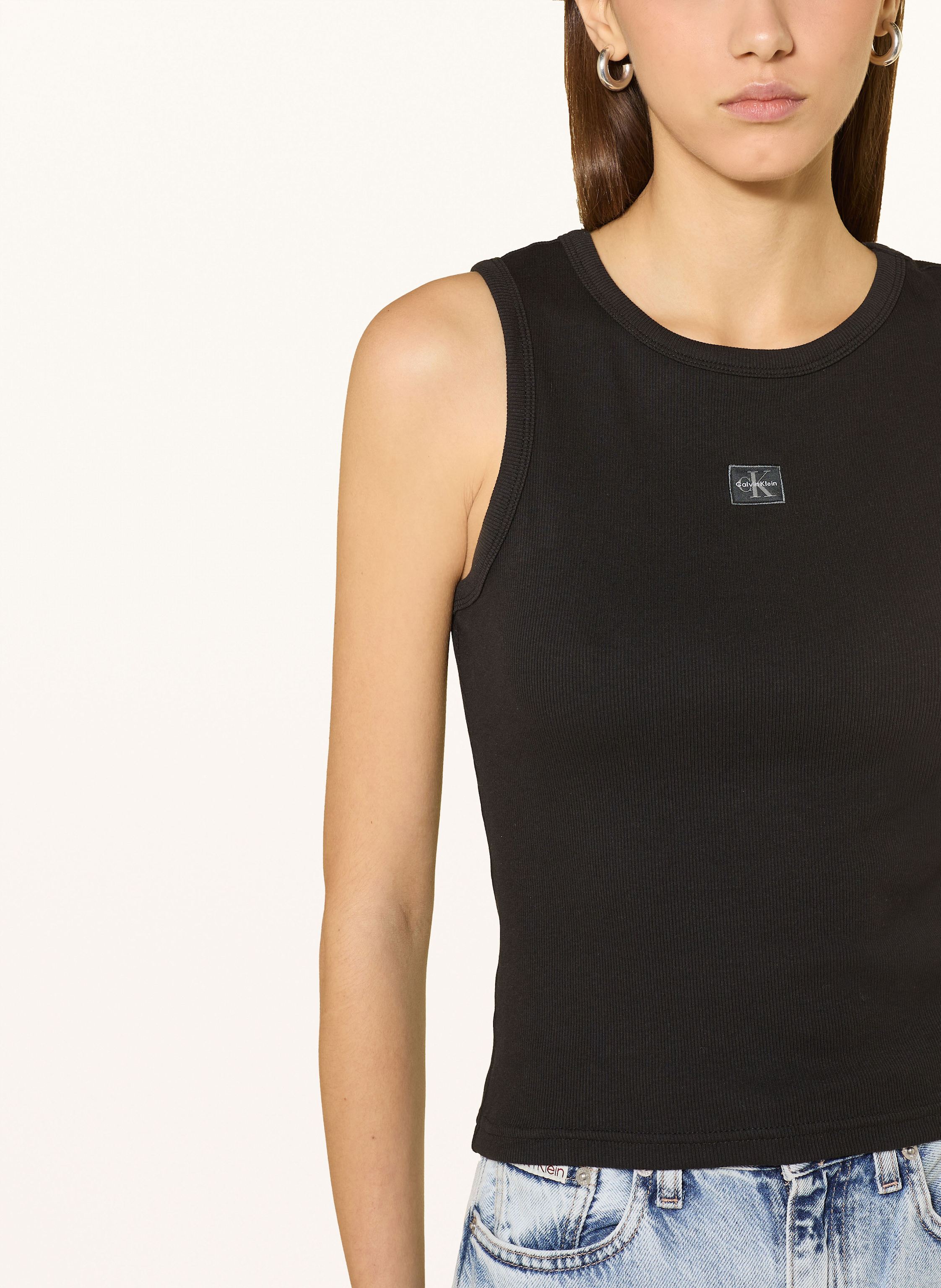 Thumbnail - Calvin Klein Jeans Top schwarz