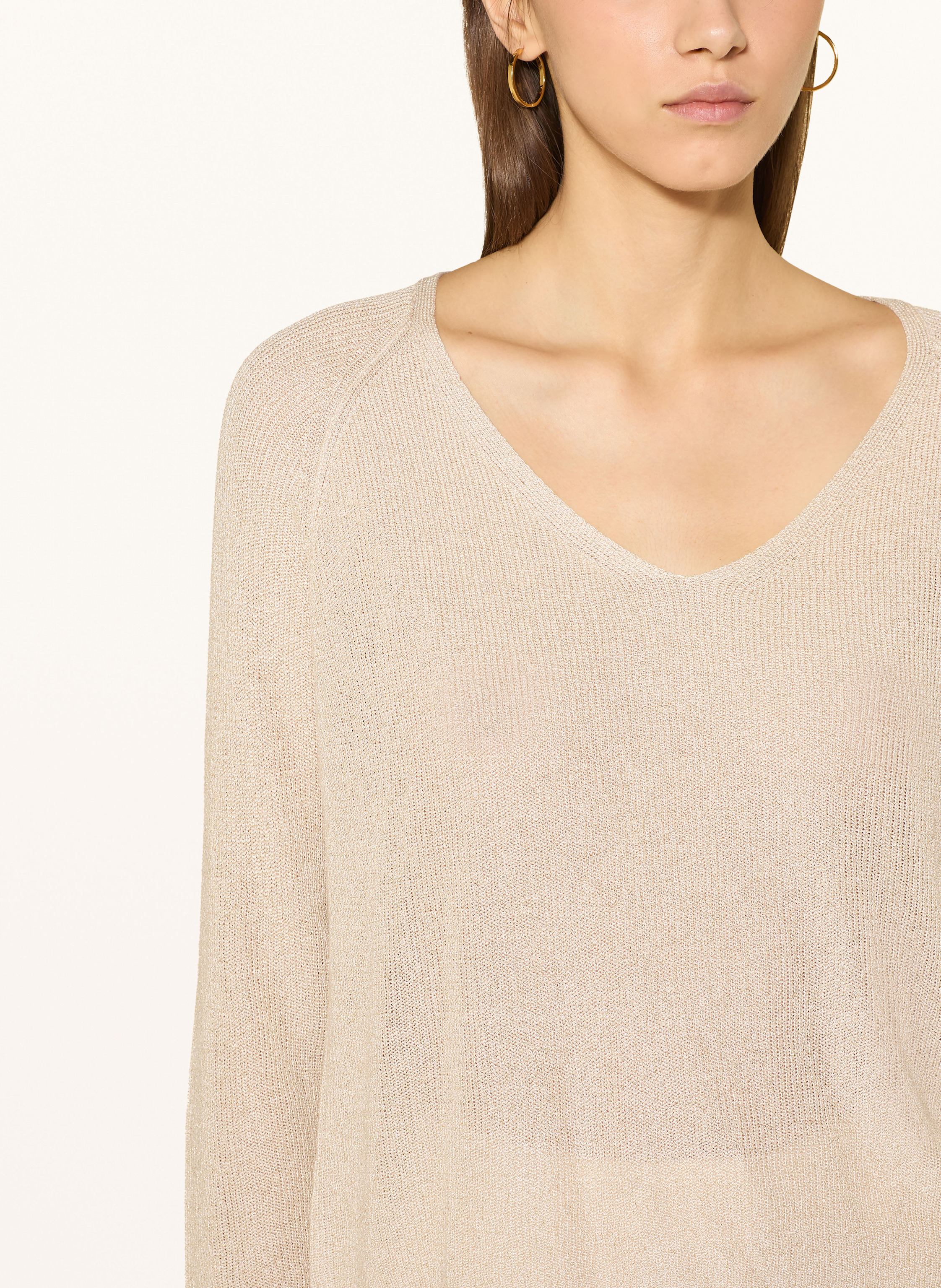Thumbnail - Pepe Jeans Pullover Coco Mit Glitzergarn beige