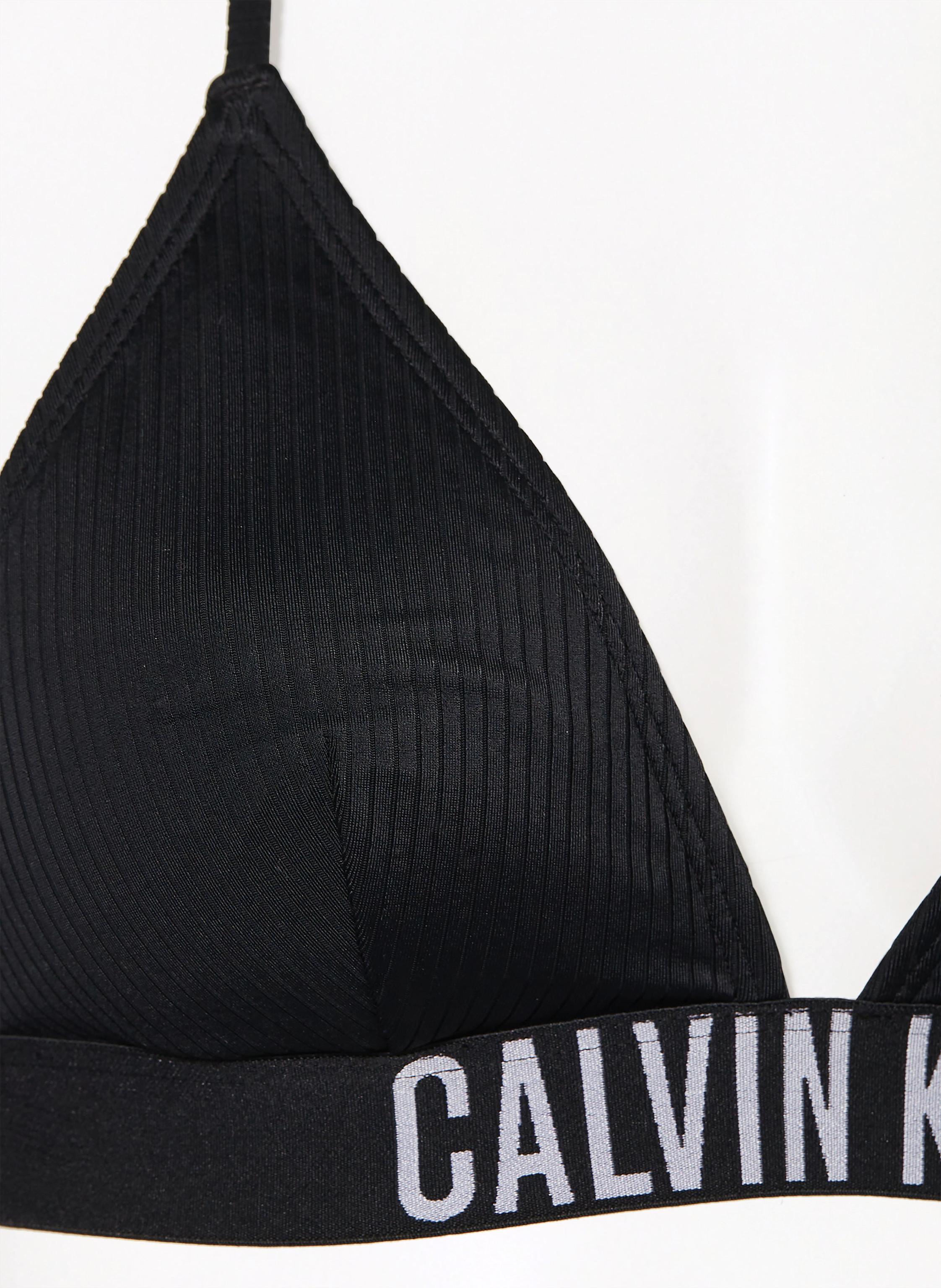 Thumbnail - Calvin Klein Triangel-Bikini-Top Intense Power schwarz