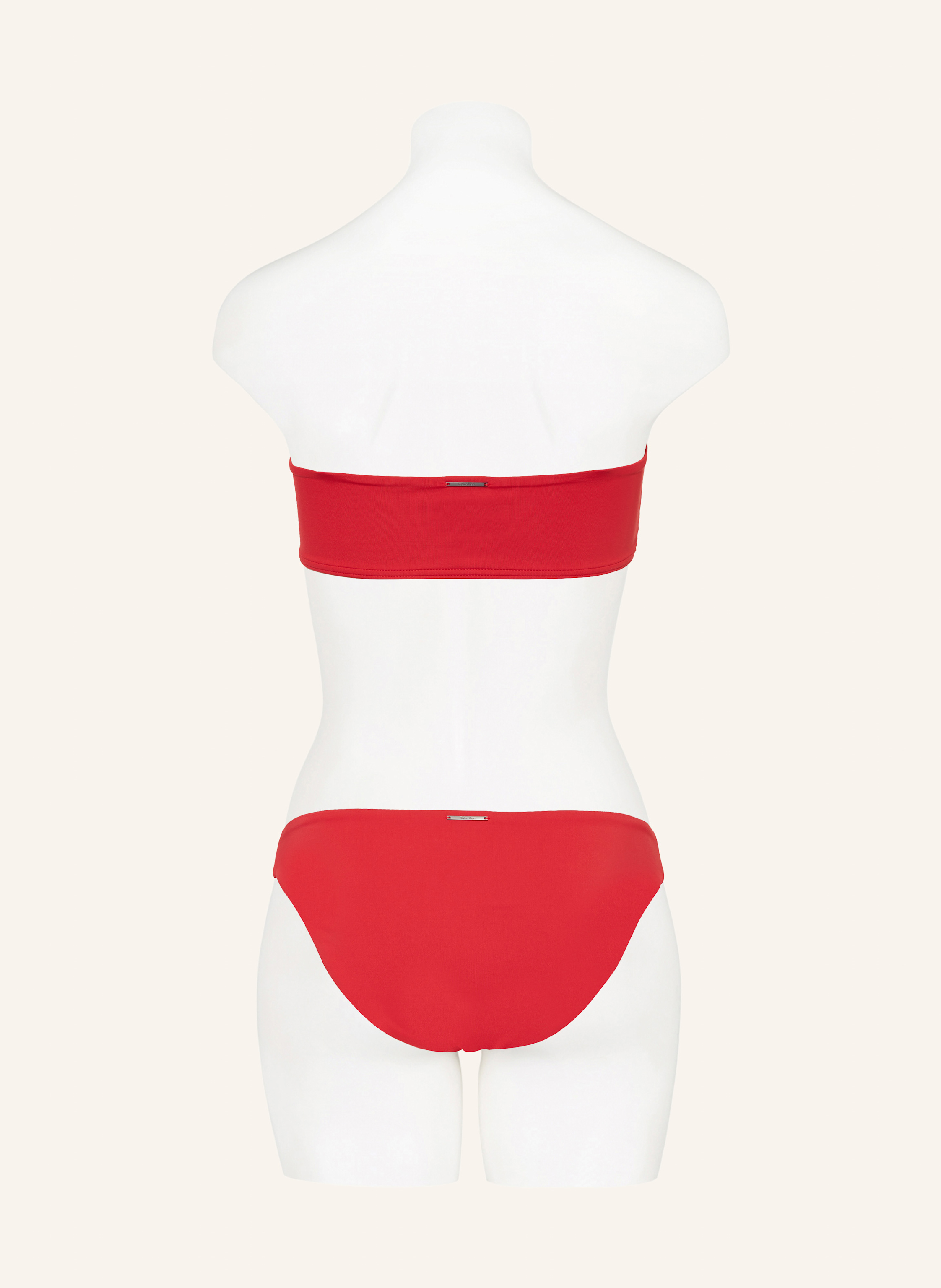 Thumbnail - Calvin Klein Bandeau-Bikini-Top rot