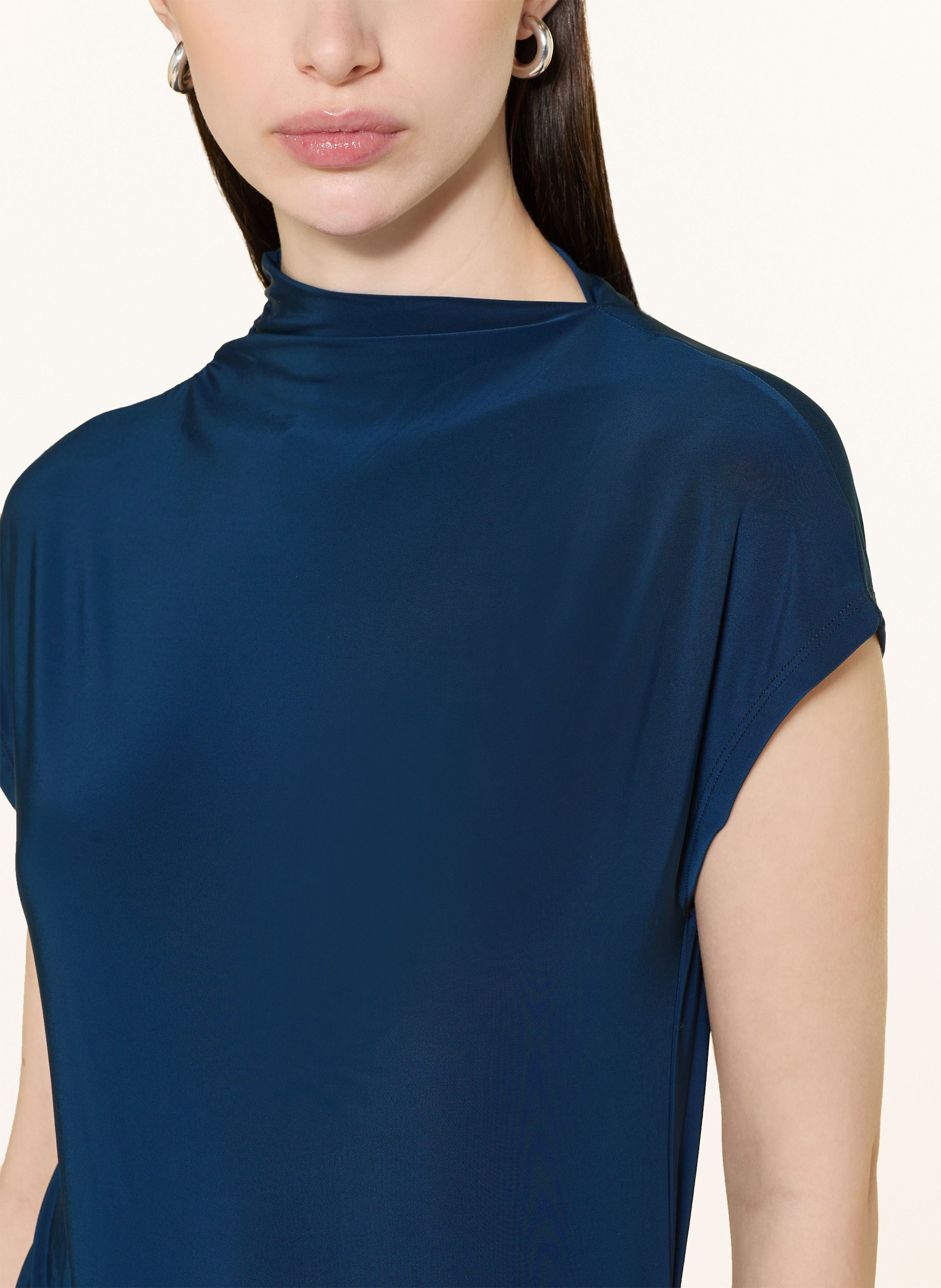 Thumbnail - Calvin Klein Jerseykleid In Wickeloptik blau