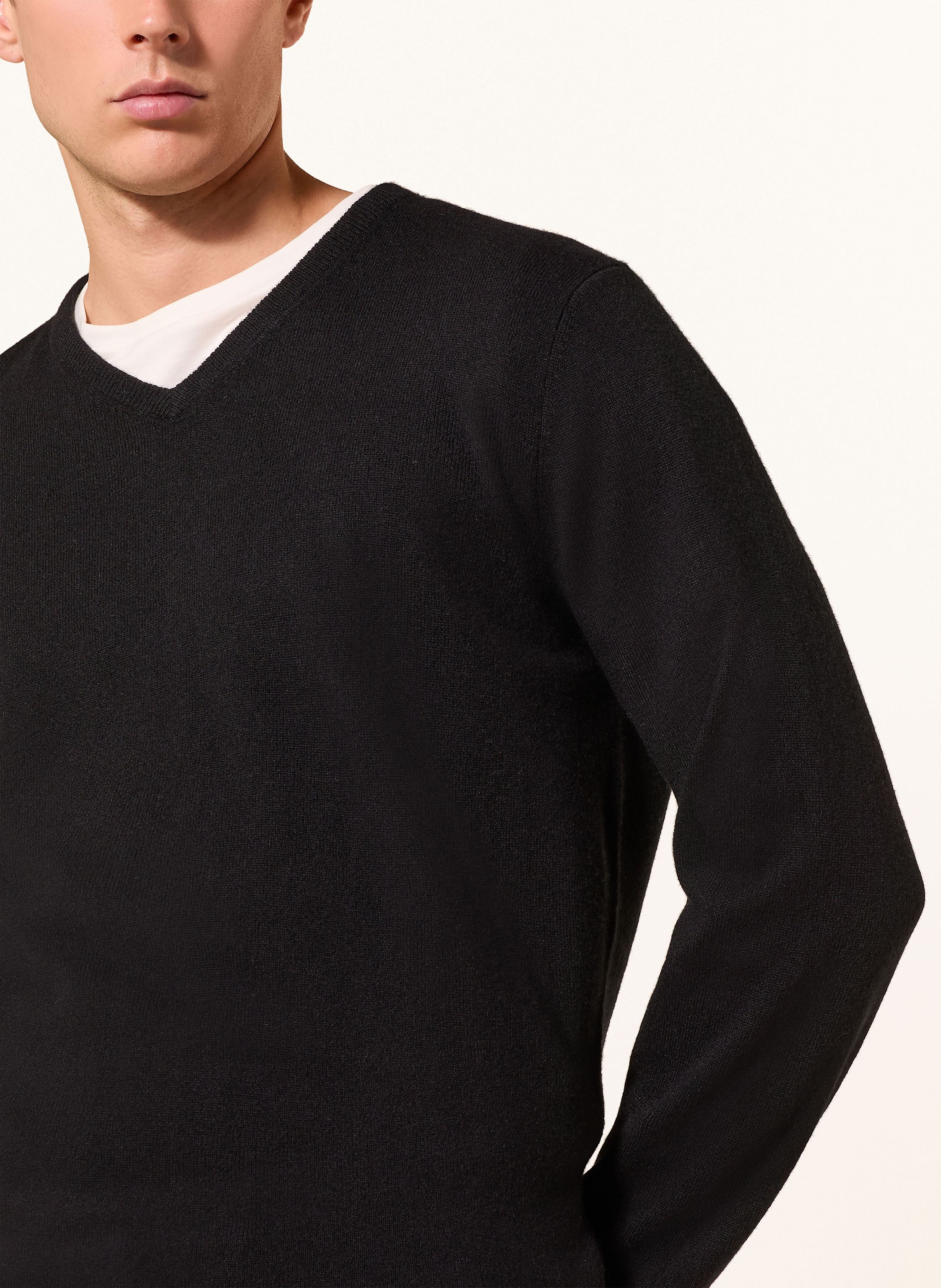 Thumbnail - Strokesman's Cashmere-Pullover schwarz