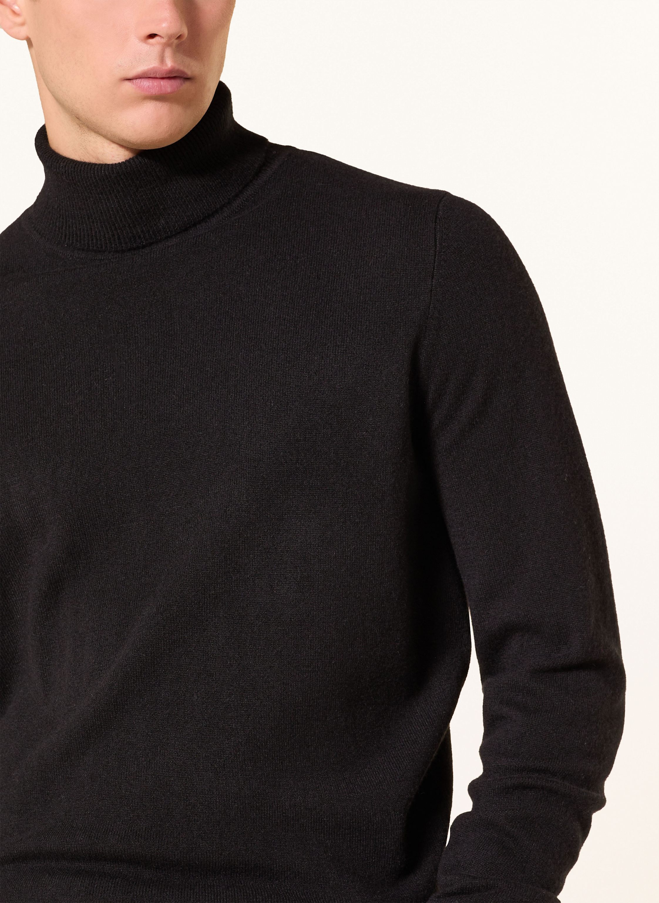 Thumbnail - Strokesman's Rollkragenpullover Aus Cashmere schwarz