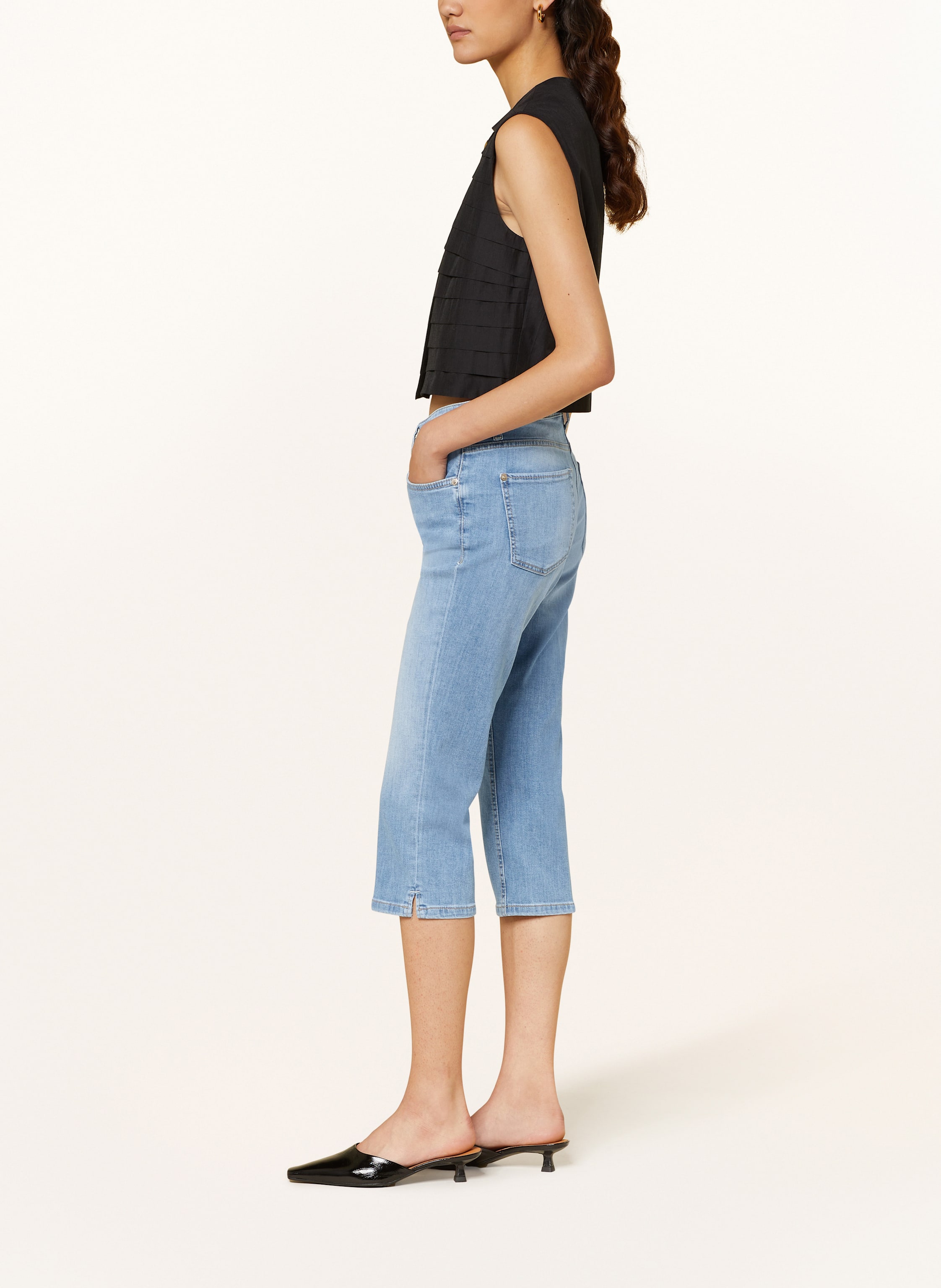 Thumbnail - Cambio 3/4-Jeans Reka blau