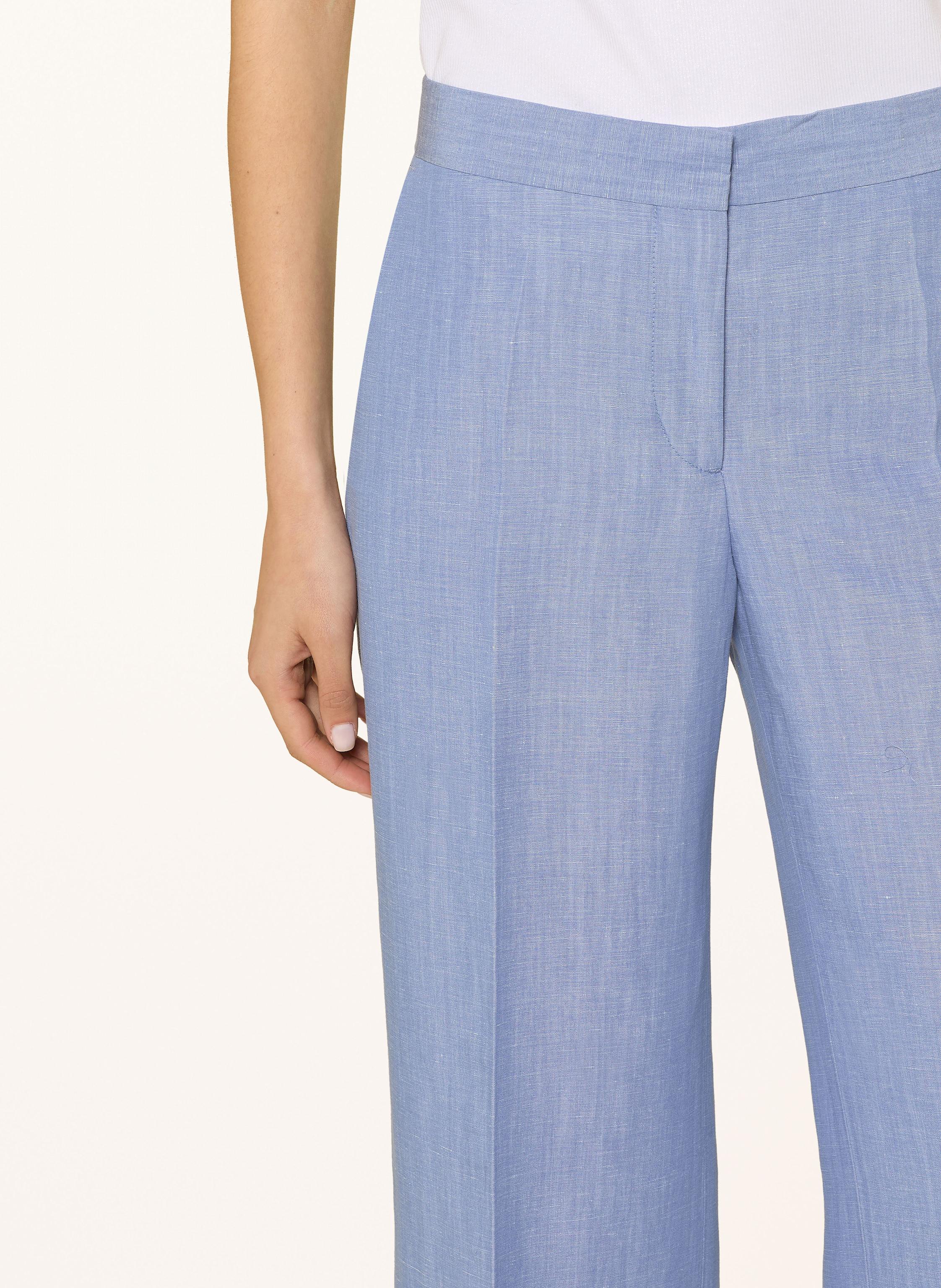 Thumbnail - Tiger Of Sweden Marlenehose Irit Mit Leinen blau